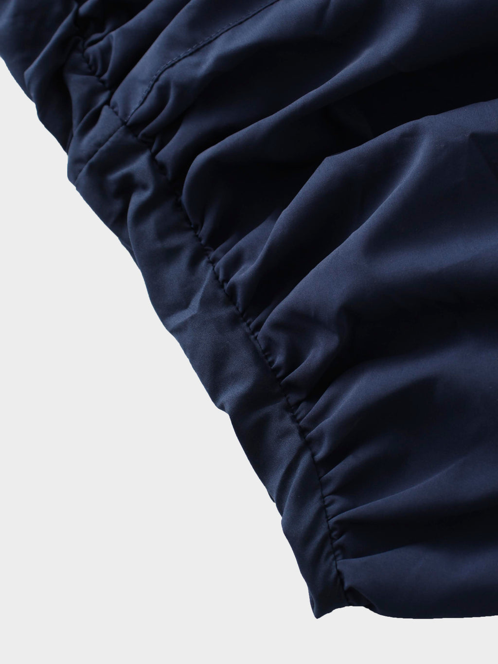 Taffeta Bubble Jumper-Navy