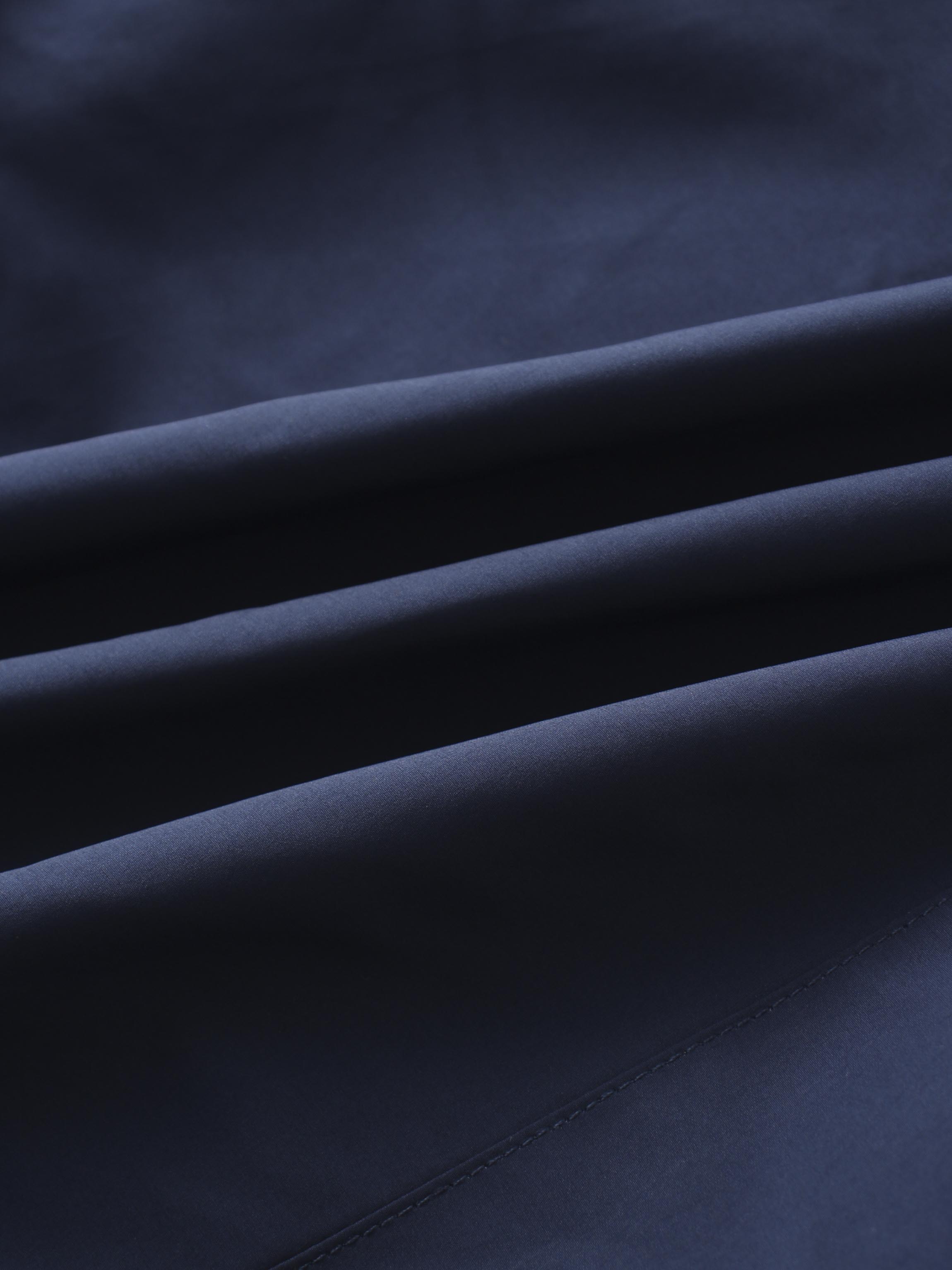 Taffeta Bubble Jumper-Navy