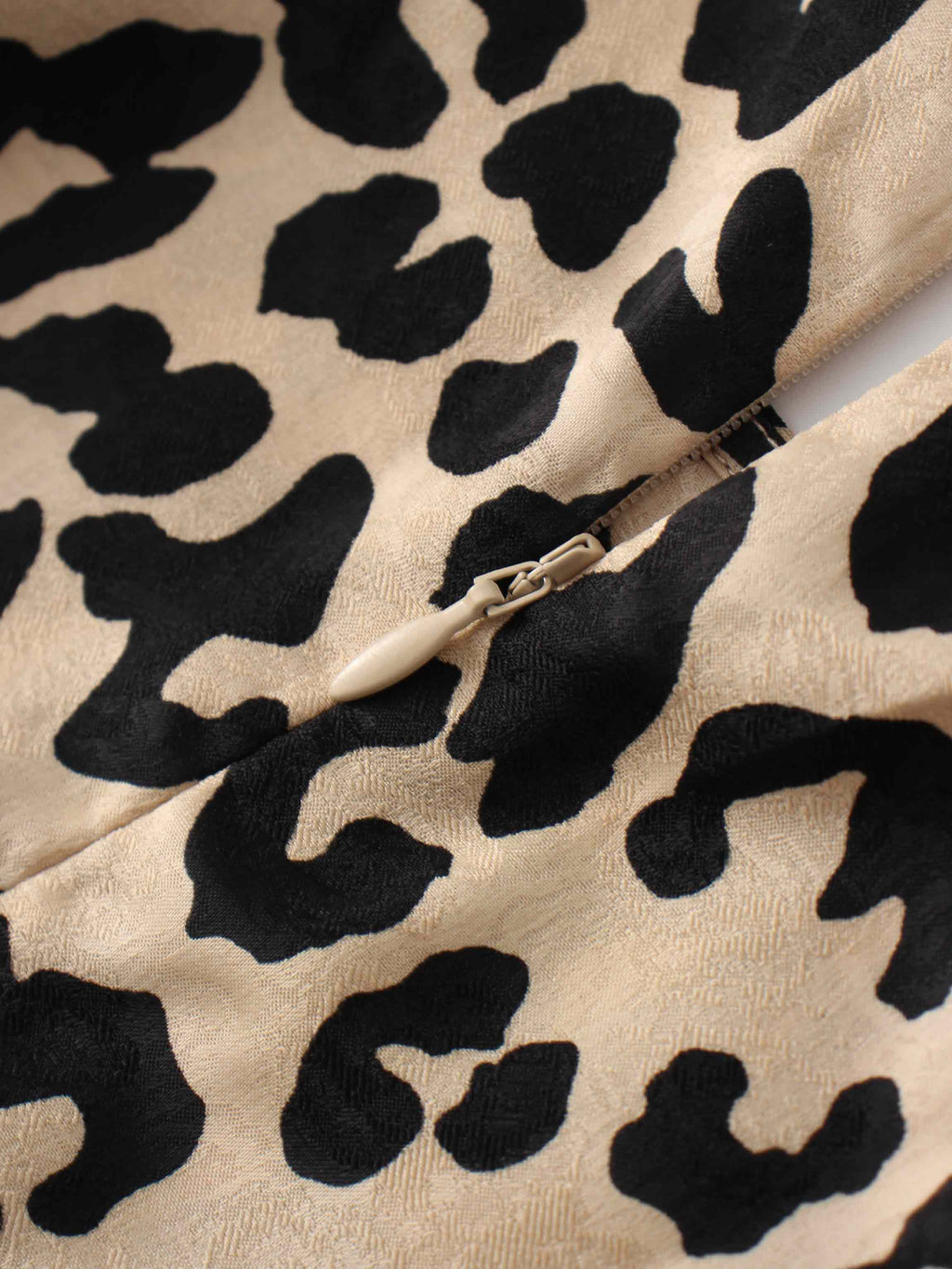 Vintage Blouson Top-Leopard