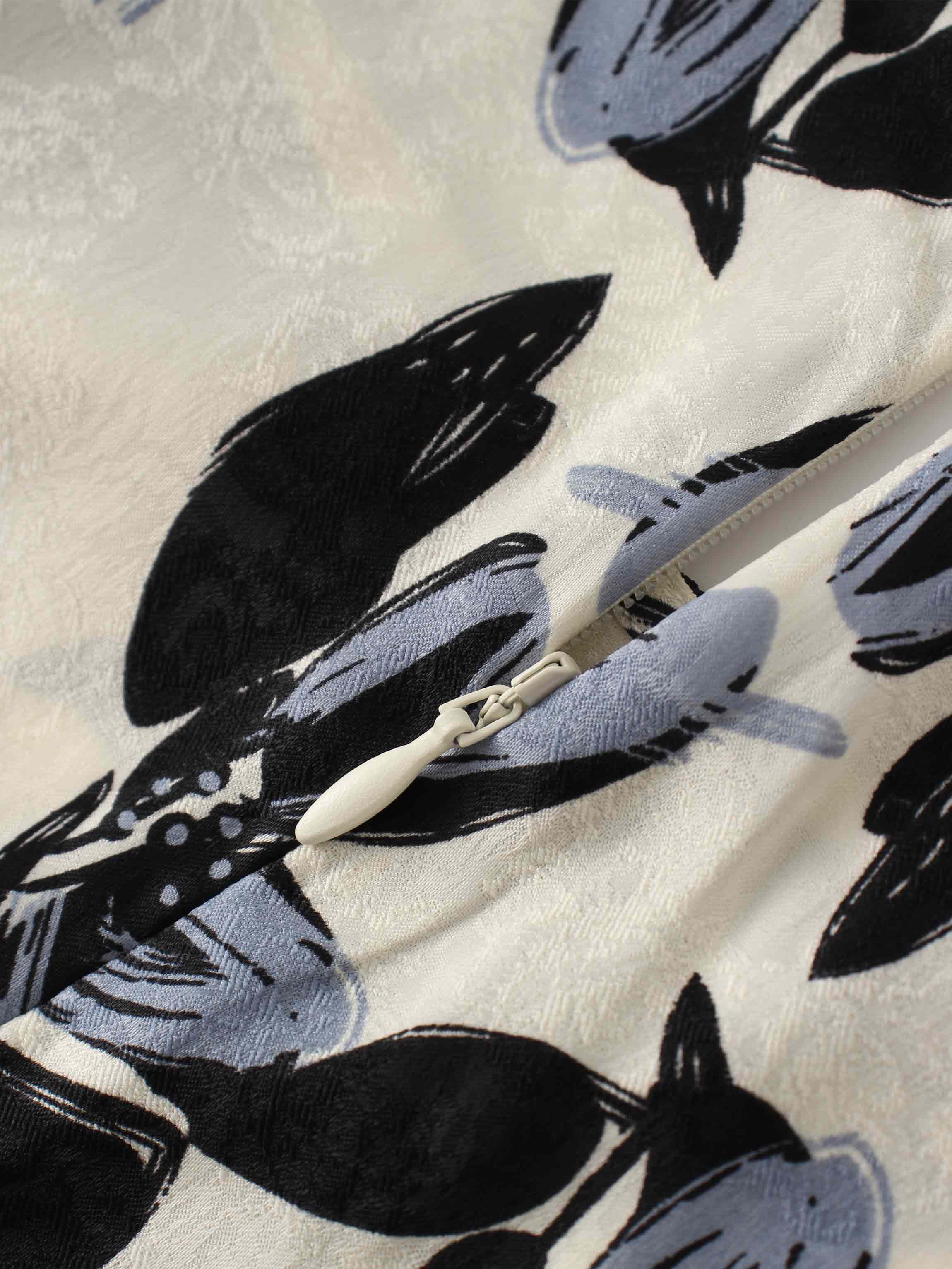 Vintage Blouson Top-Floral