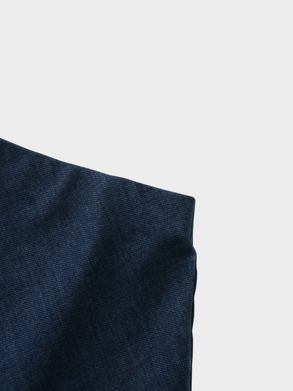 Classic Denim Skirt 37"-Dark Blue