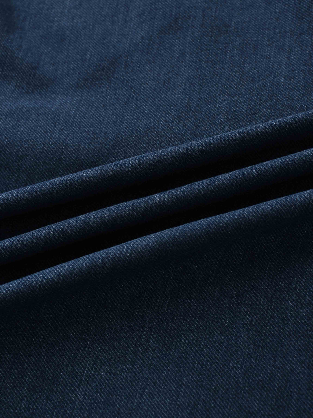 Classic Denim Skirt 37"-Dark Blue