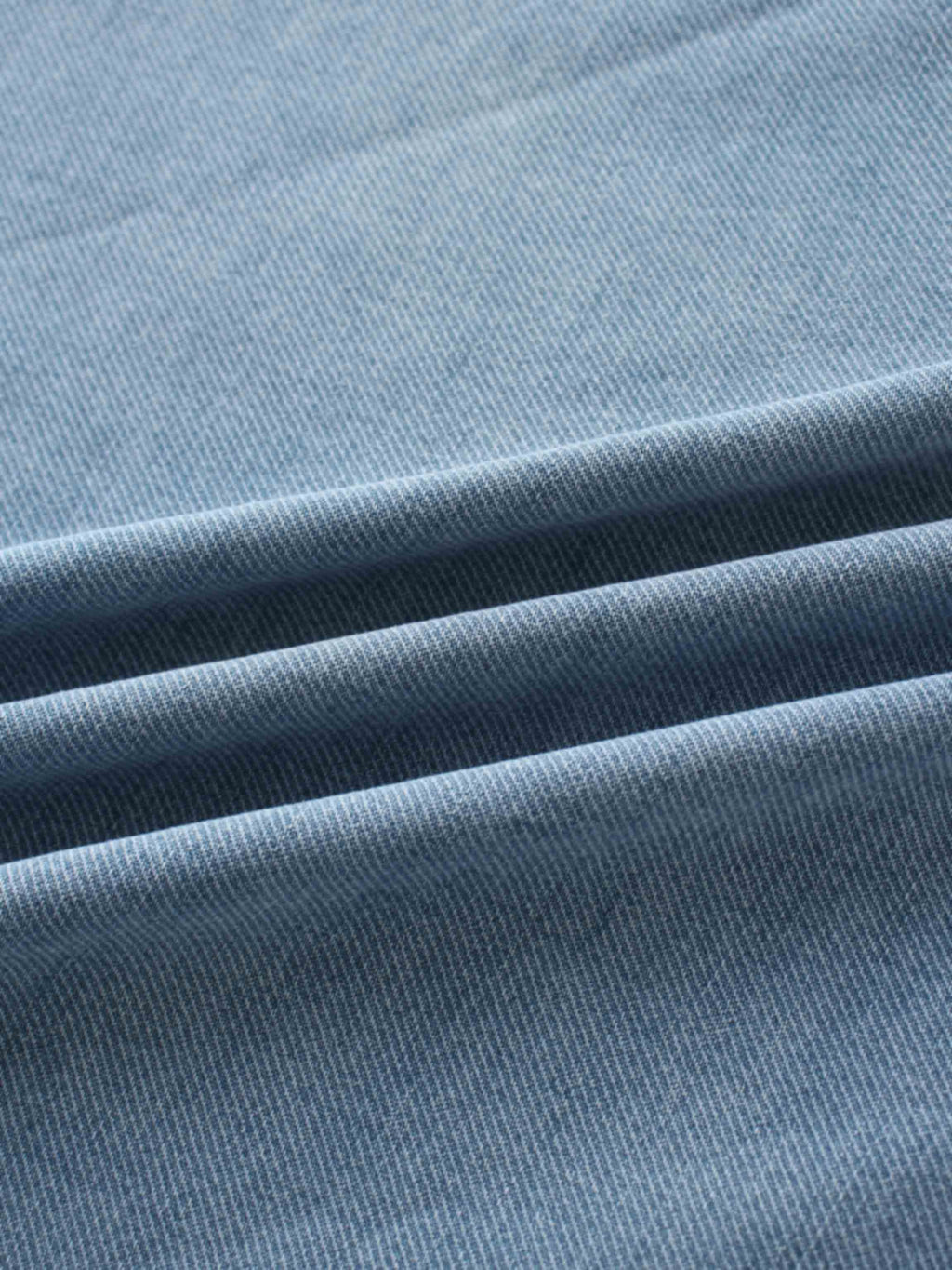 Classic Denim Skirt 37"-Light Blue