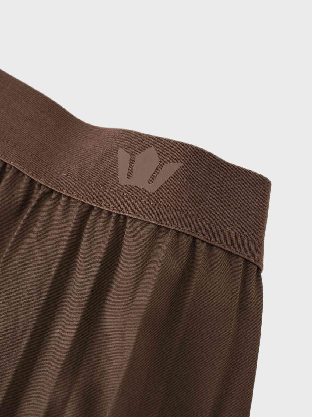 Pleated Skirt 35"-Brown