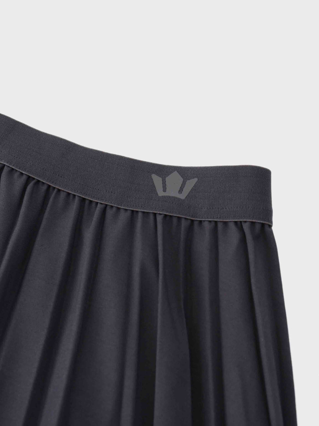 Pleated Skirt 35"-Dark Grey