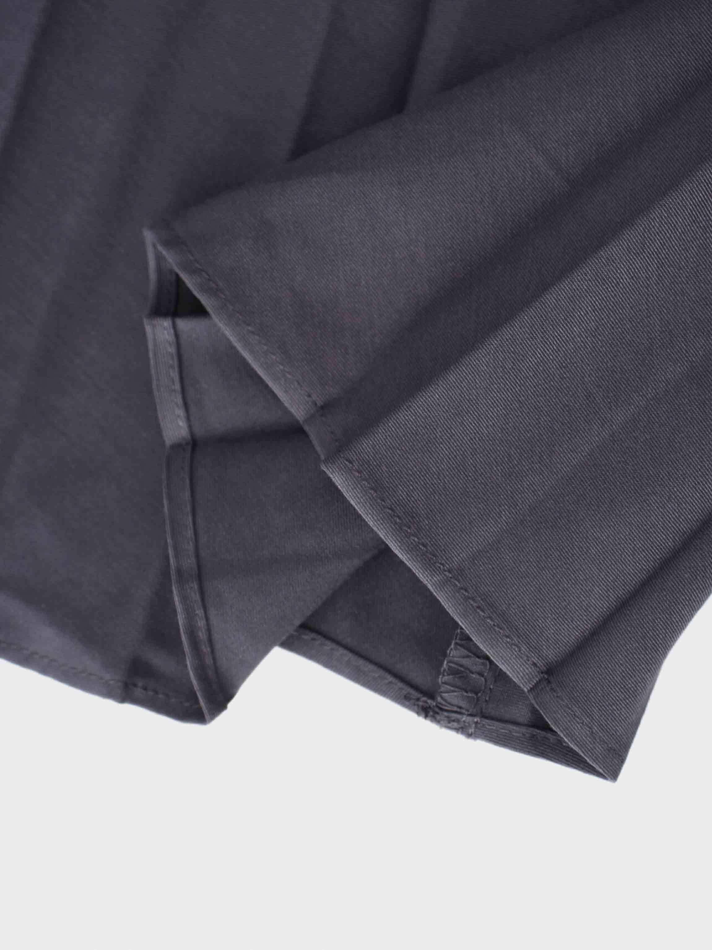 Pleated Skirt 35"-Dark Grey