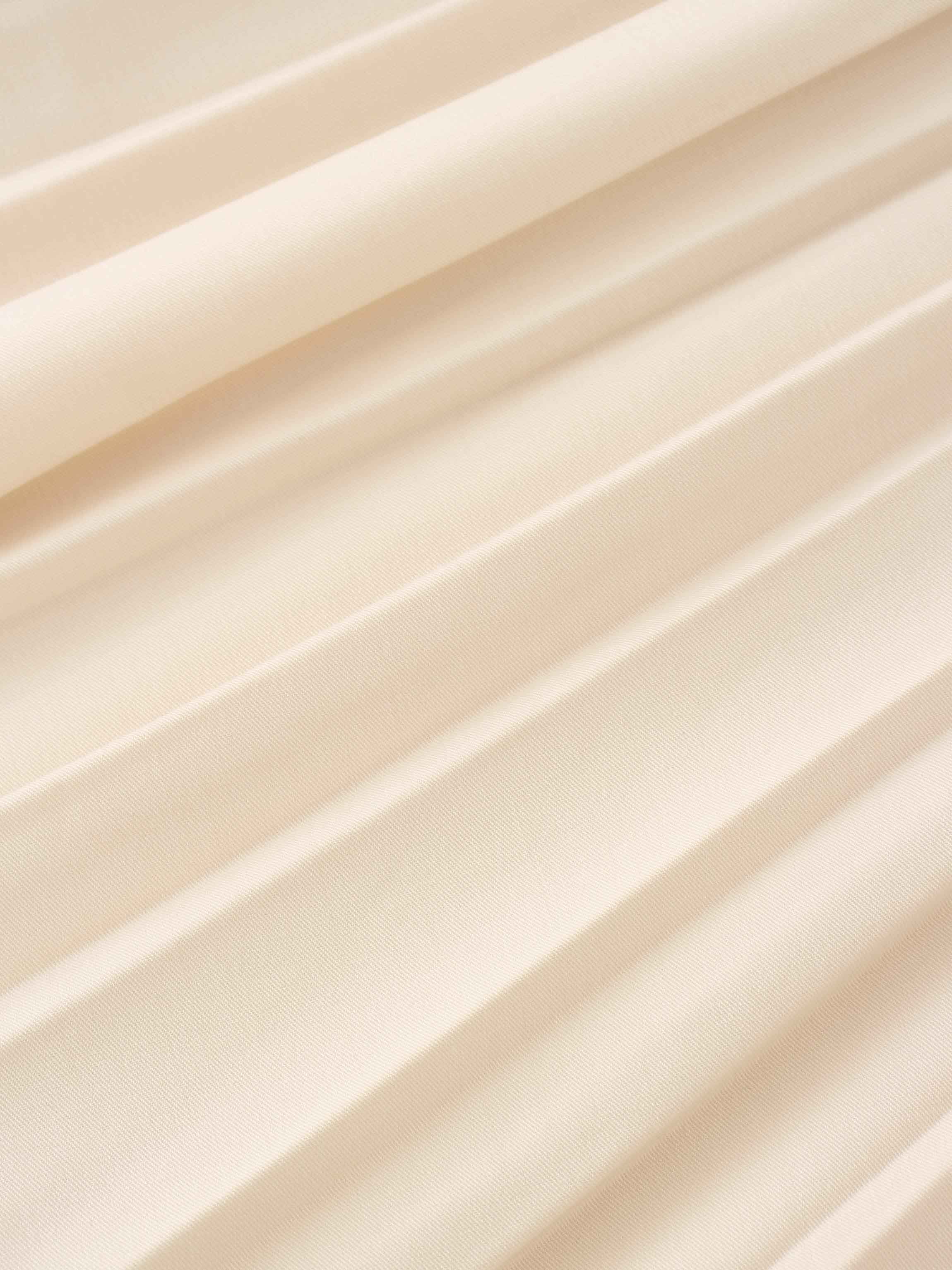 Pleated Skirt 37"-Ivory