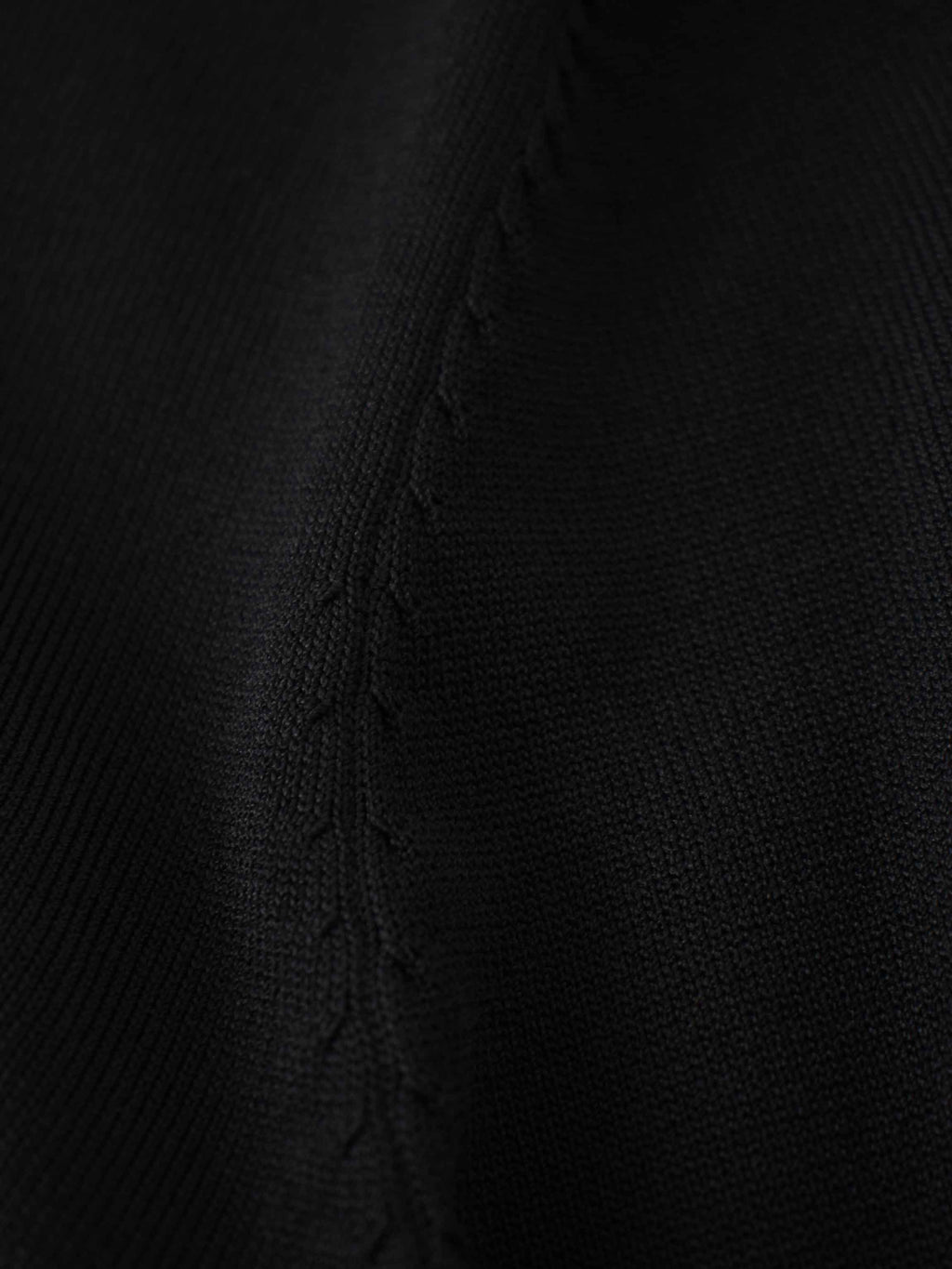 Jewel Button Collar Sweater-Black/Cream