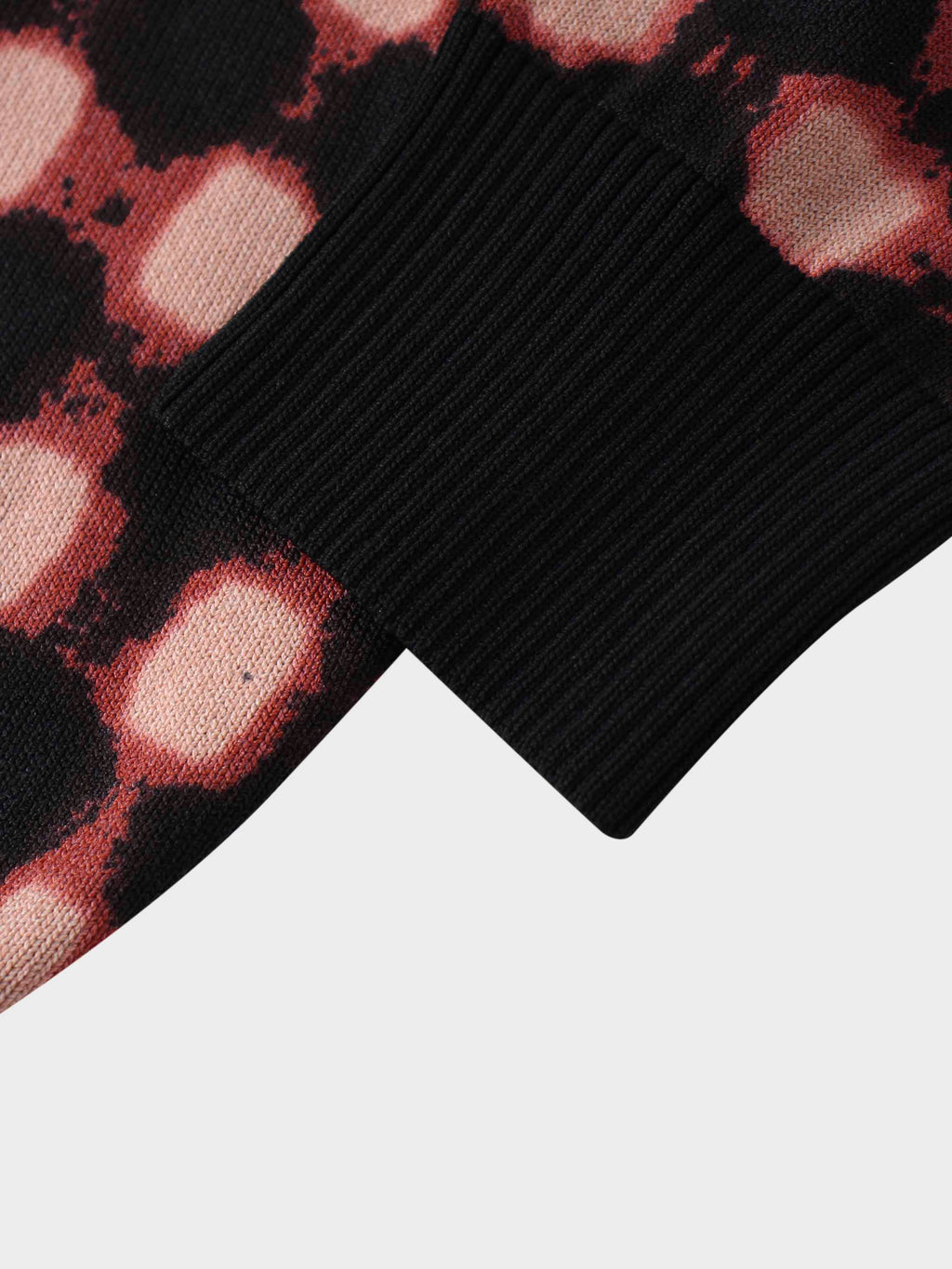 Buttoned Cardigan-Burgundy/Pink