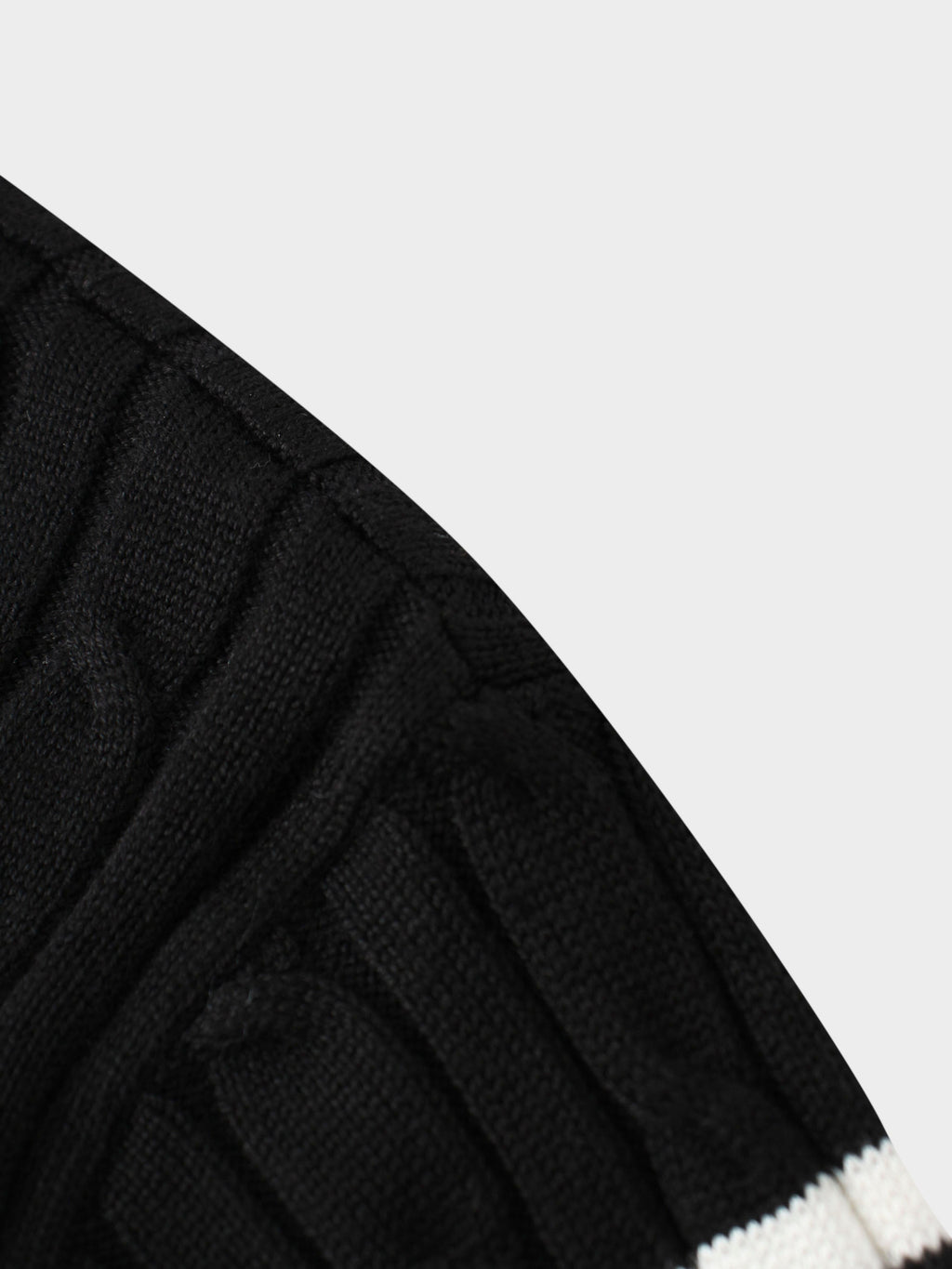 Striped Cable Sweater-Nautical Stripe