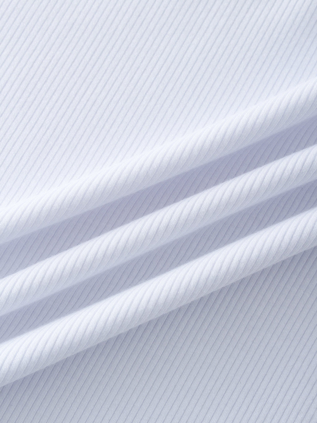 RIB DOLMAN V TEE-WHITE