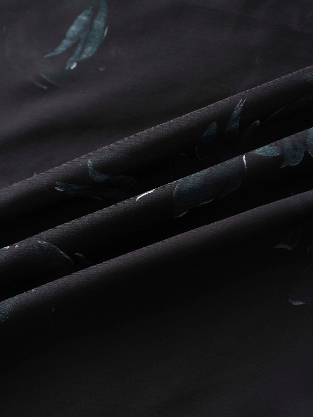 Asymmetrical Bottom Belted Dress-Green Floral