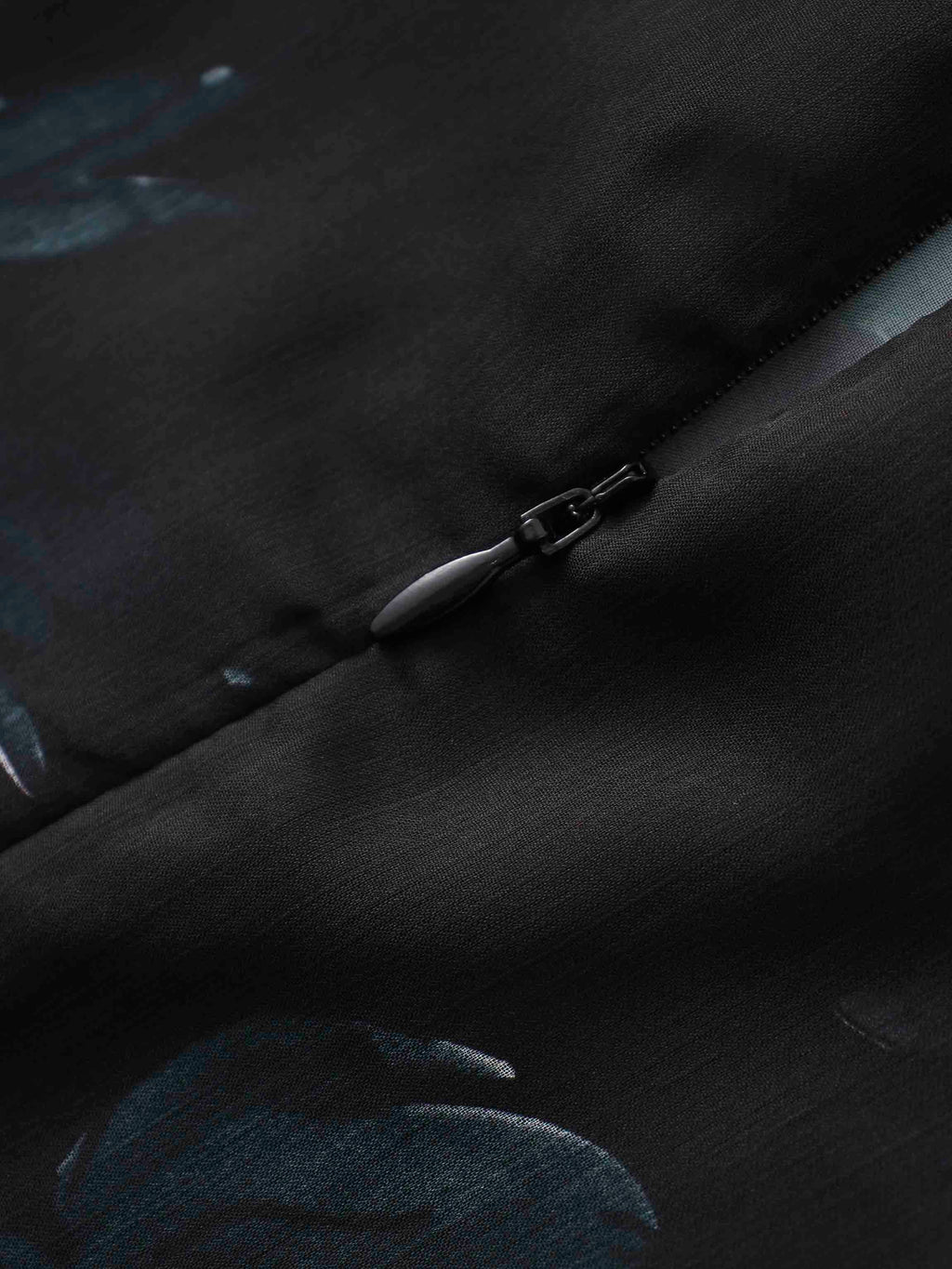 Asymmetrical Bottom Belted Dress-Green Floral