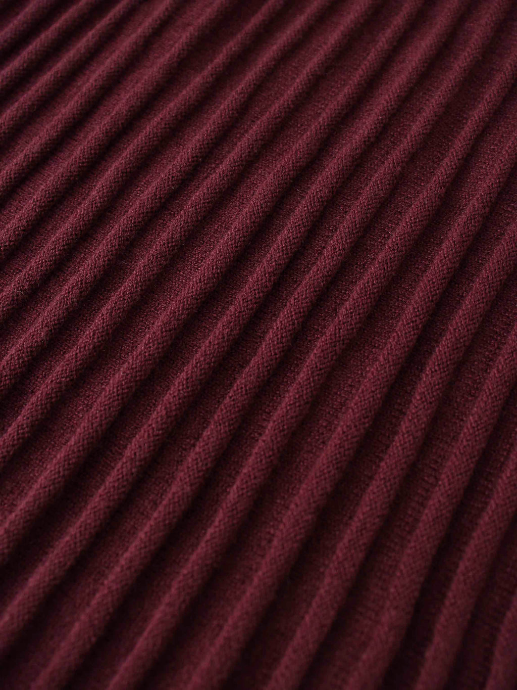 Knit Crop Sweater Dress Set-Burgundy/Pink