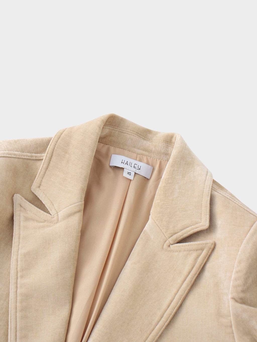 Chenille Blazer-Ivory