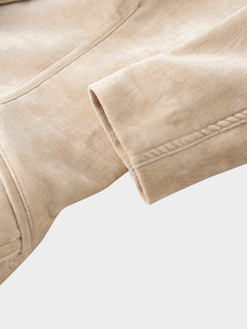 Chenille Blazer-Ivory