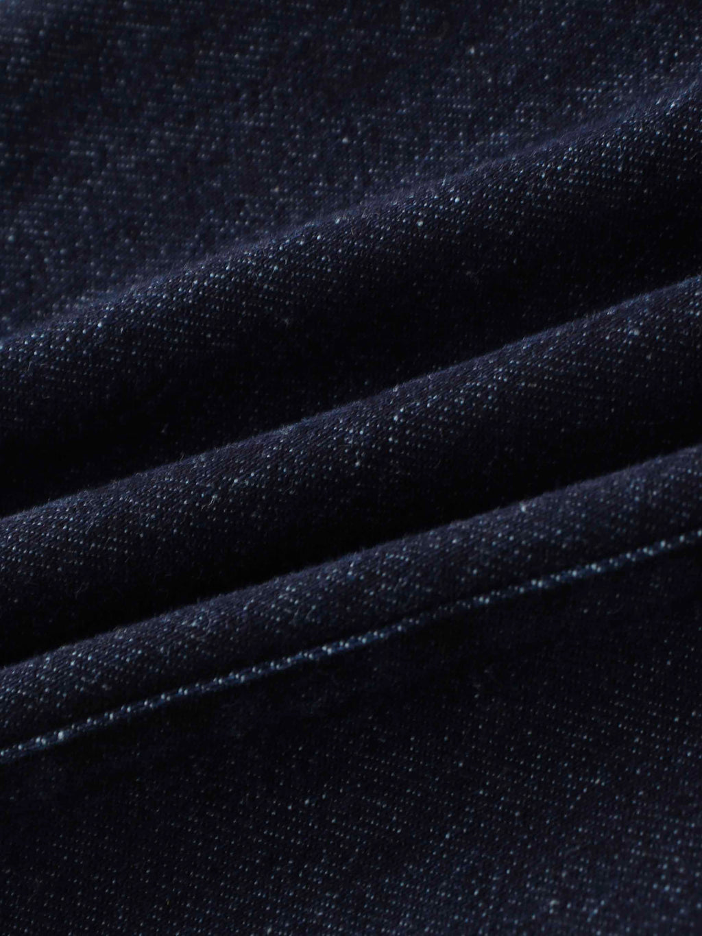 Puff Sleeve Denim Shirt-Blue