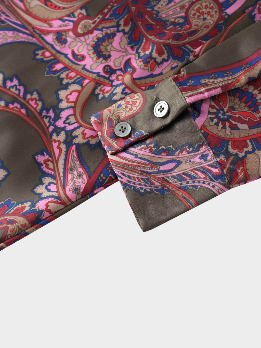 Emma Dress-Olive Paisley