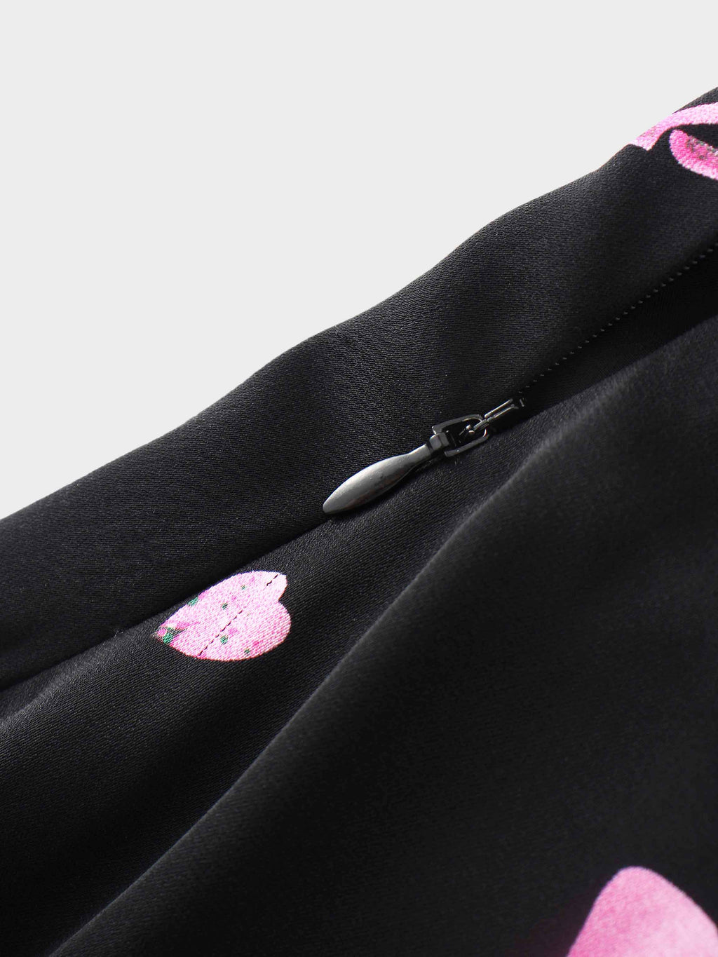 Gathered Overlay Skirt-Pink Floral