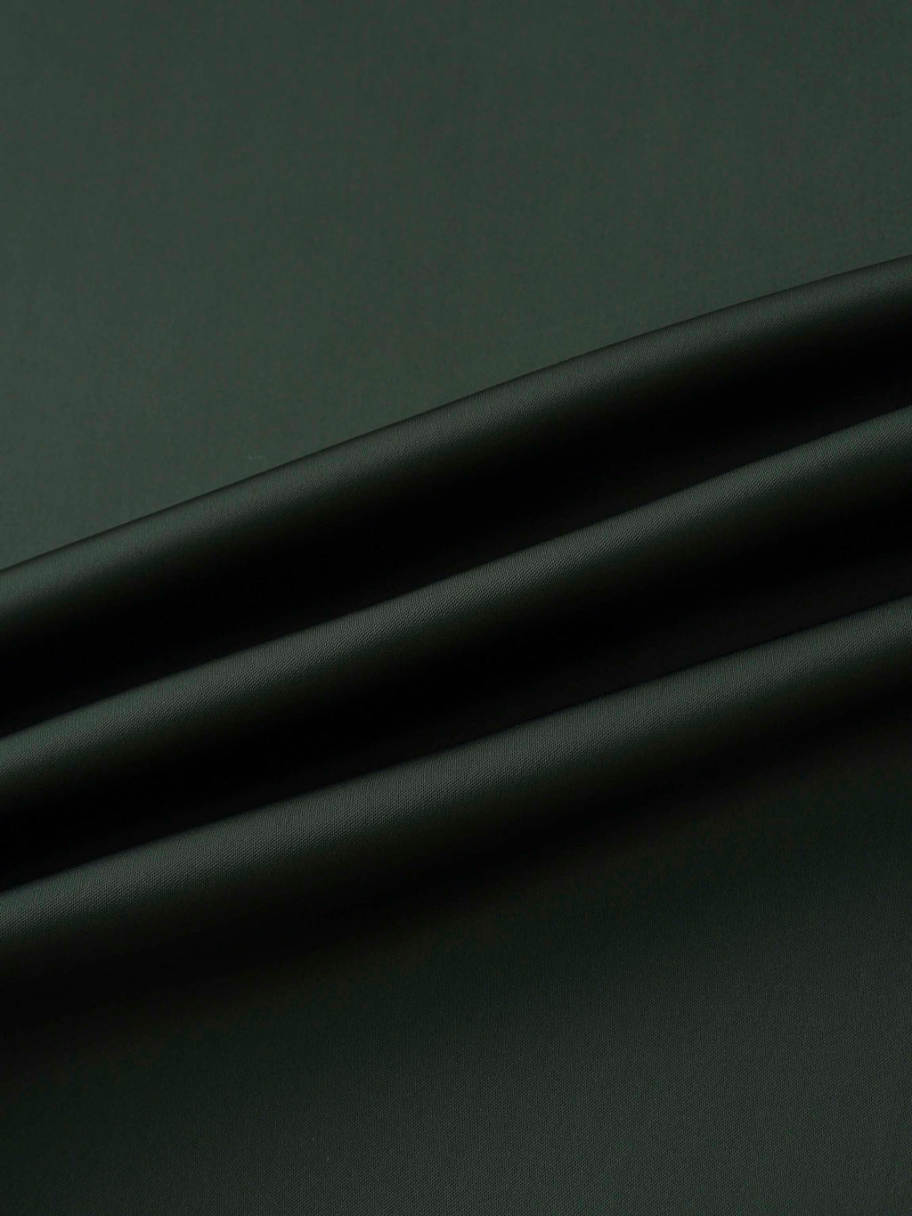 Solid Faux Satin Slip Skirt-Hunter Green