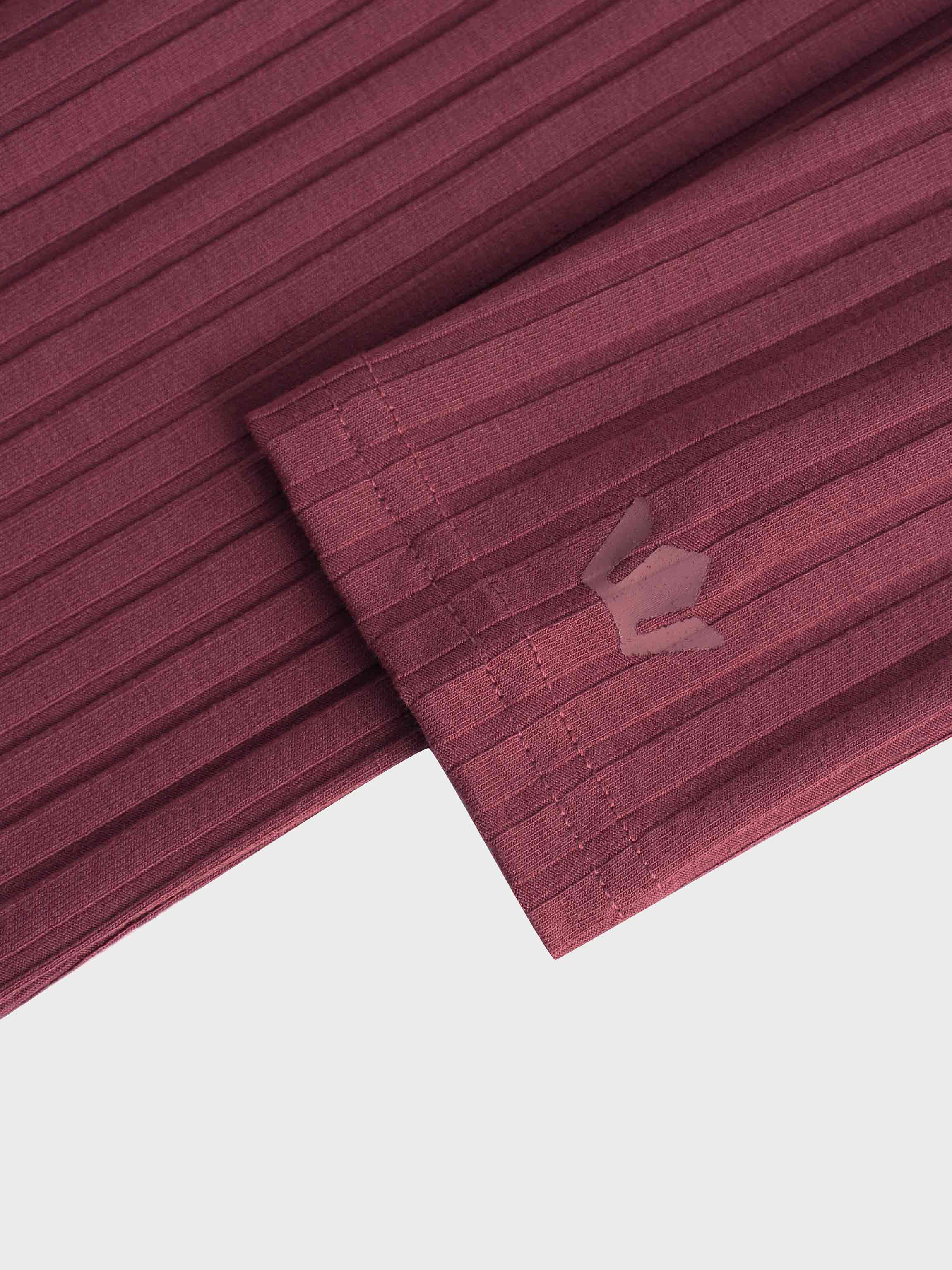 Ribbed High V Bomber-Rust