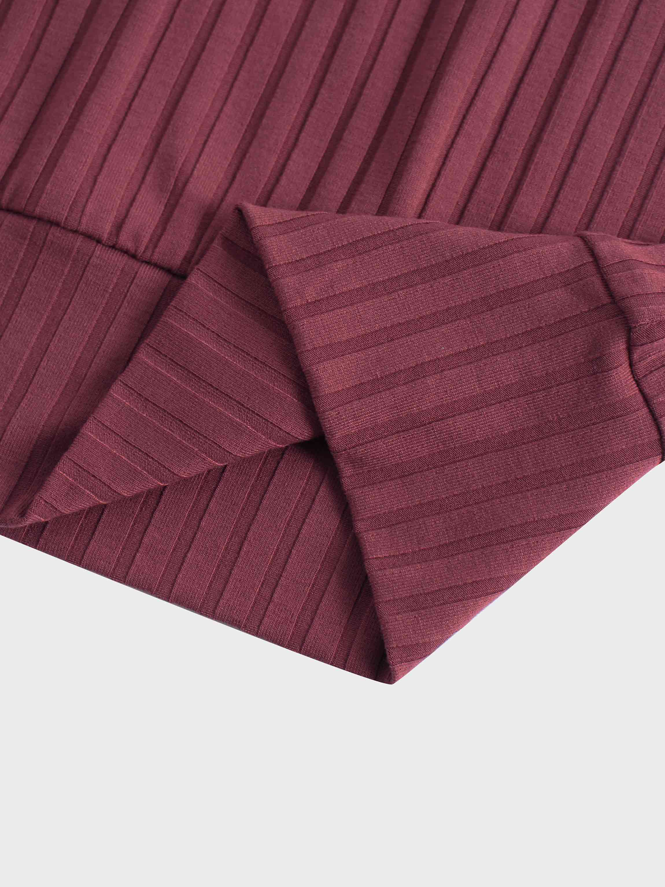 Ribbed High V Bomber-Rust