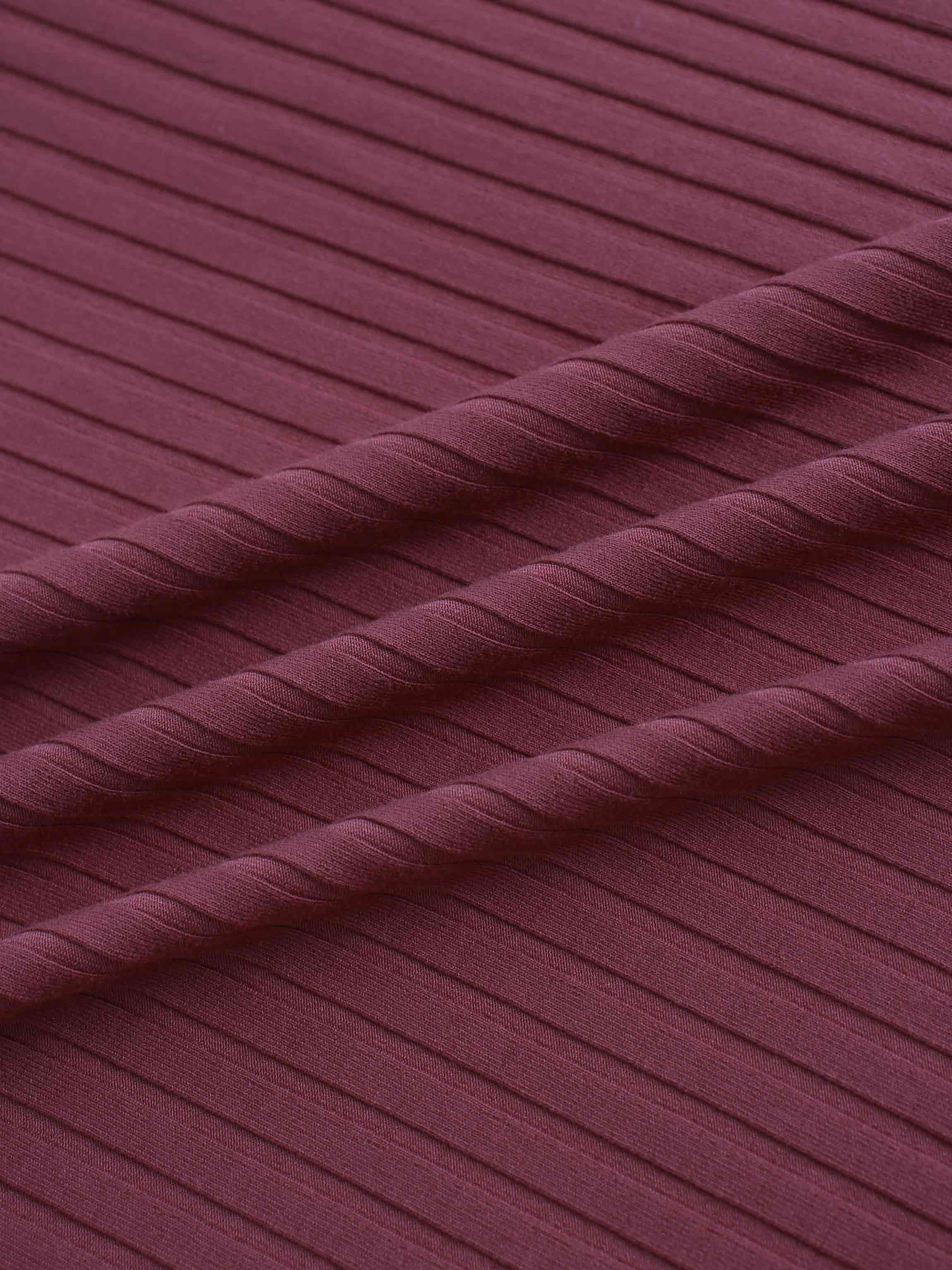 Ribbed High V Bomber-Rust