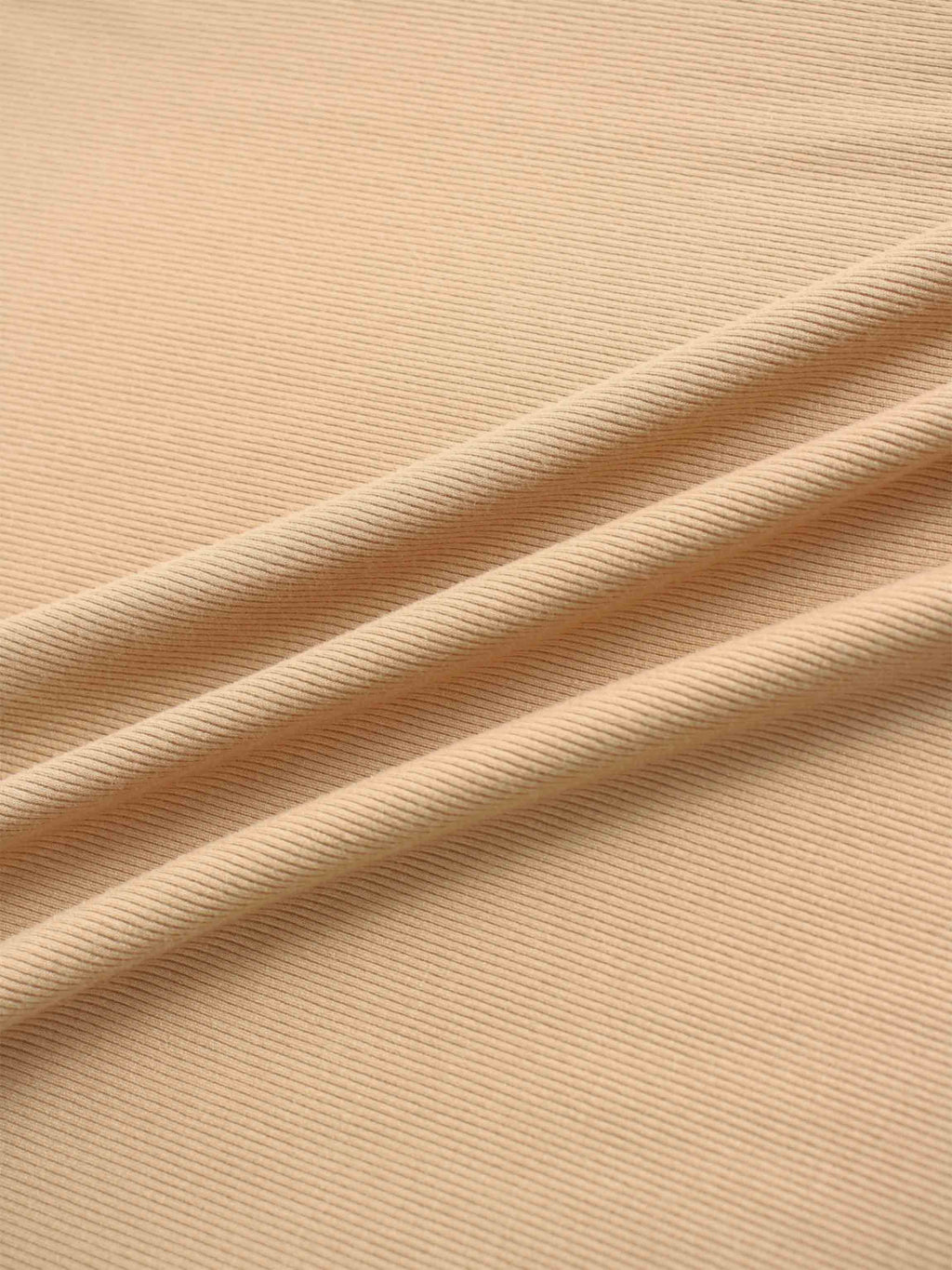 CREW RIBBED DOLMAN-TAUPE