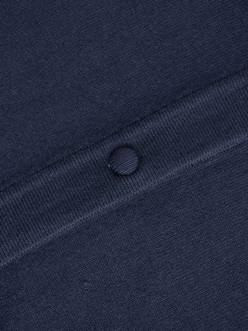 Cropped Bow Cardigan-Navy