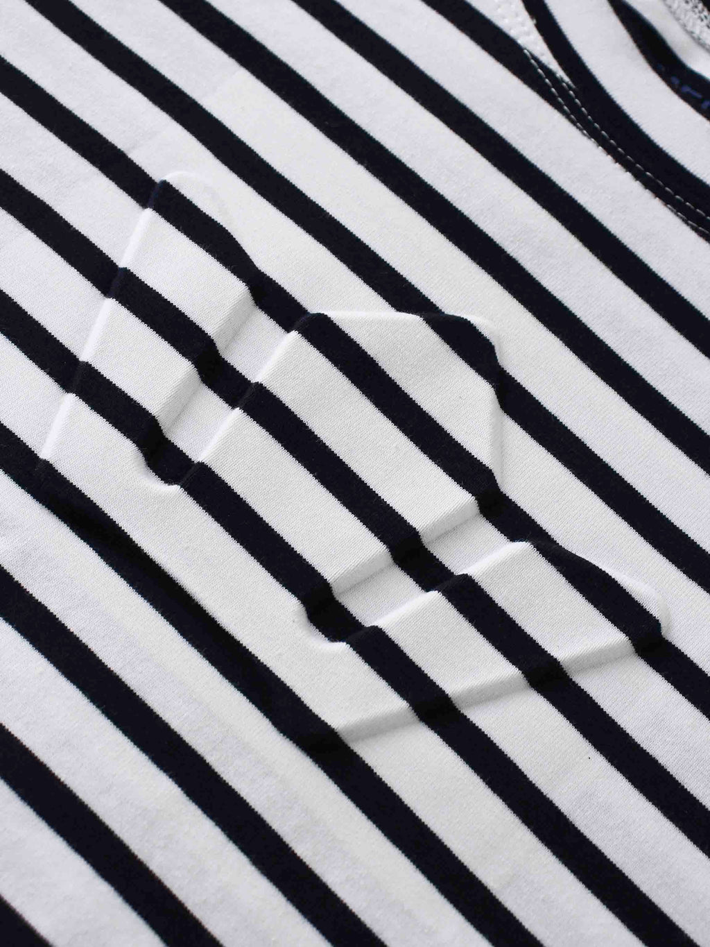 Crown Embossed T-Shirt-White/Blue