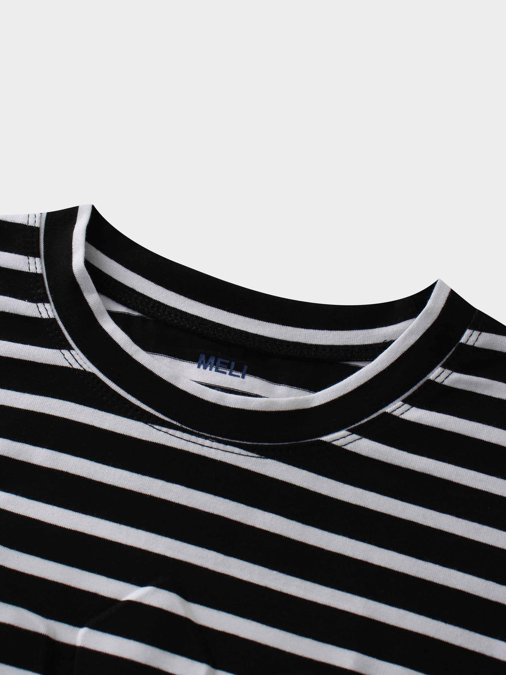 Crown Embossed T-Shirt-Black/White