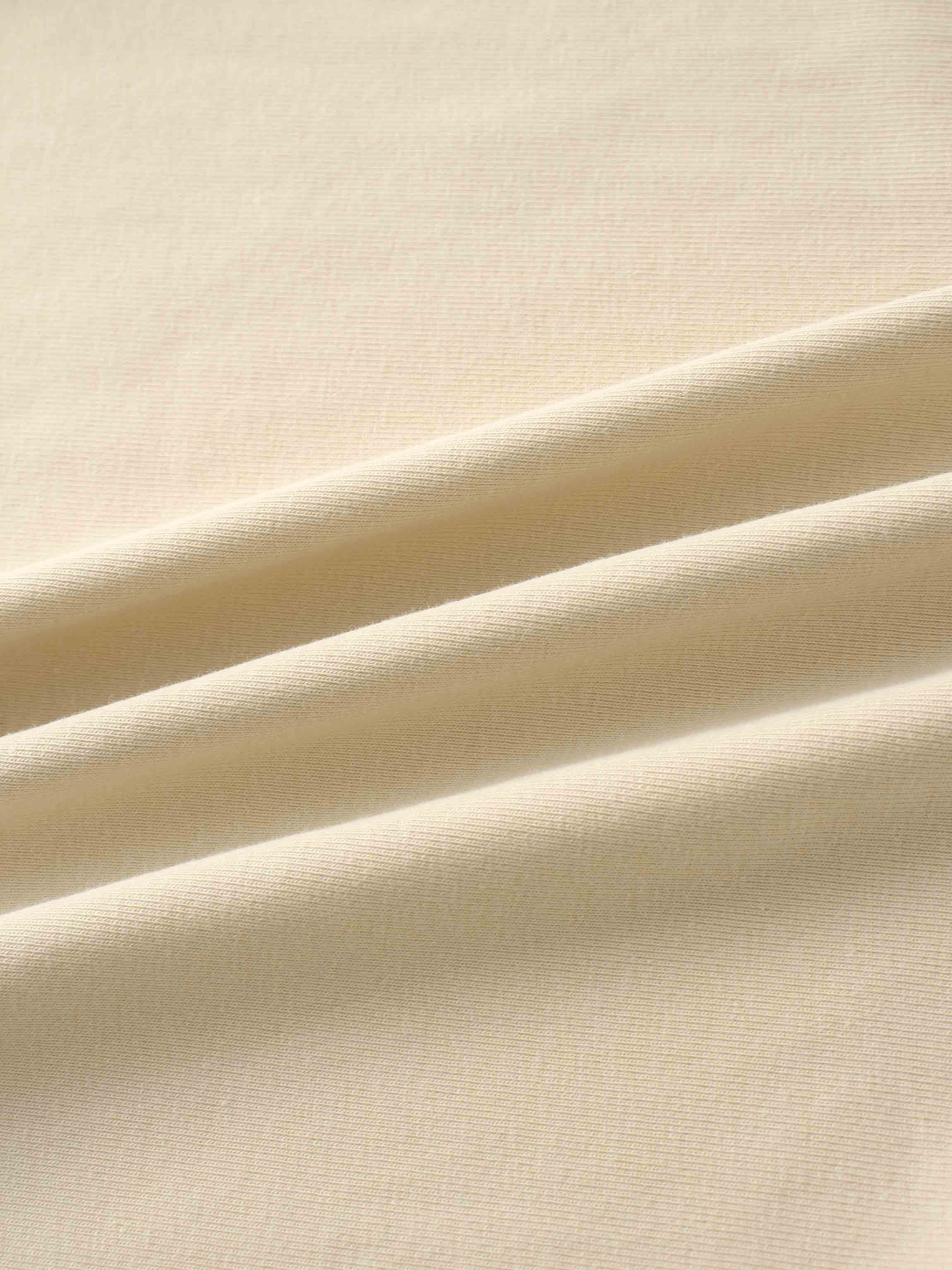 Basic T-Shirt Cropped Cardigan-Tan