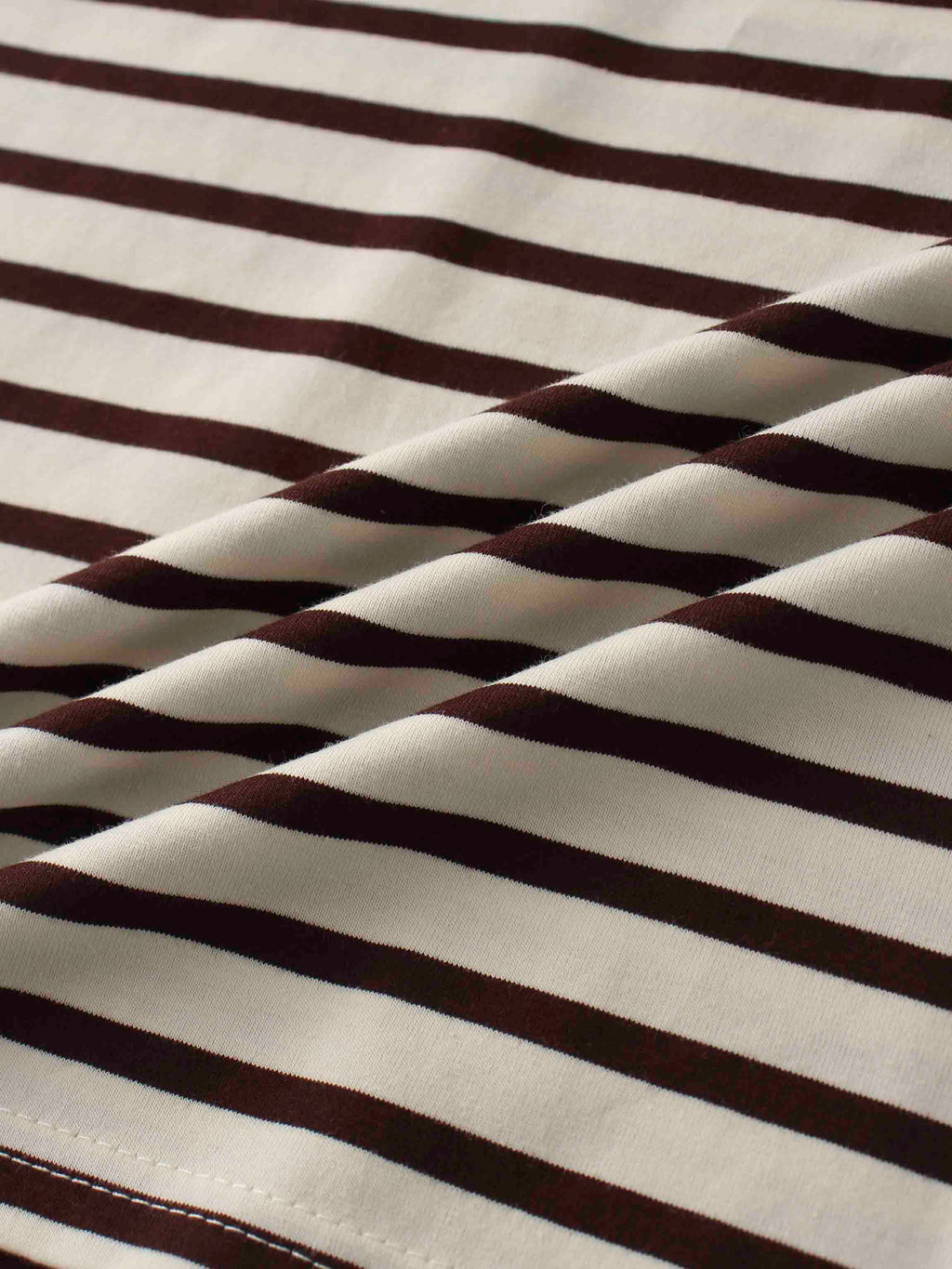 Crown Embossed T-Shirt-Brown/Ivory