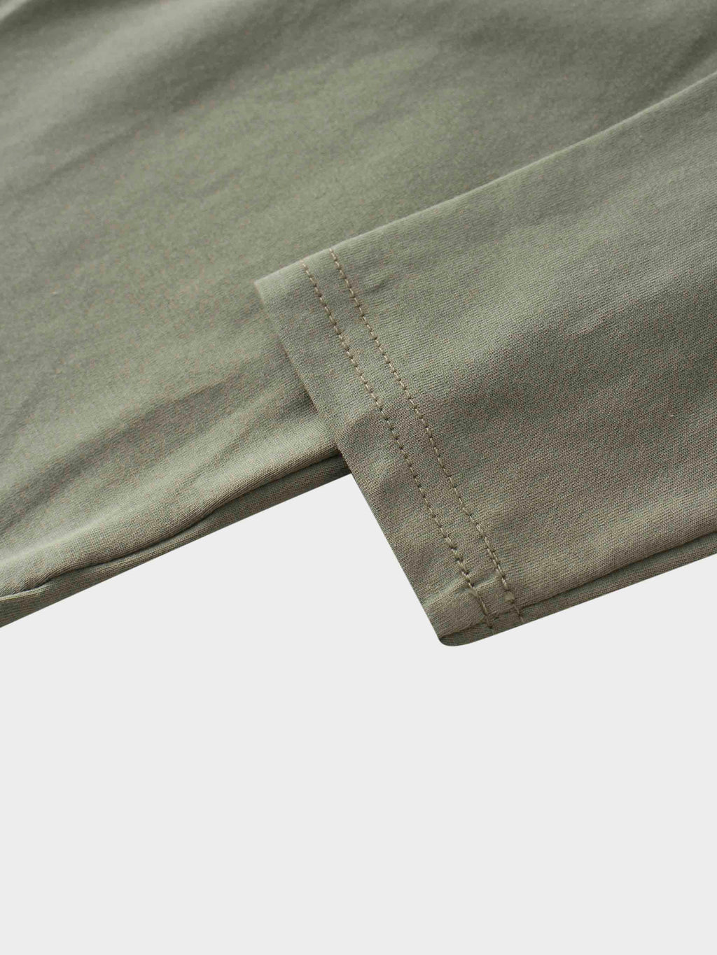 Crown Embossed T-Shirt-Sage