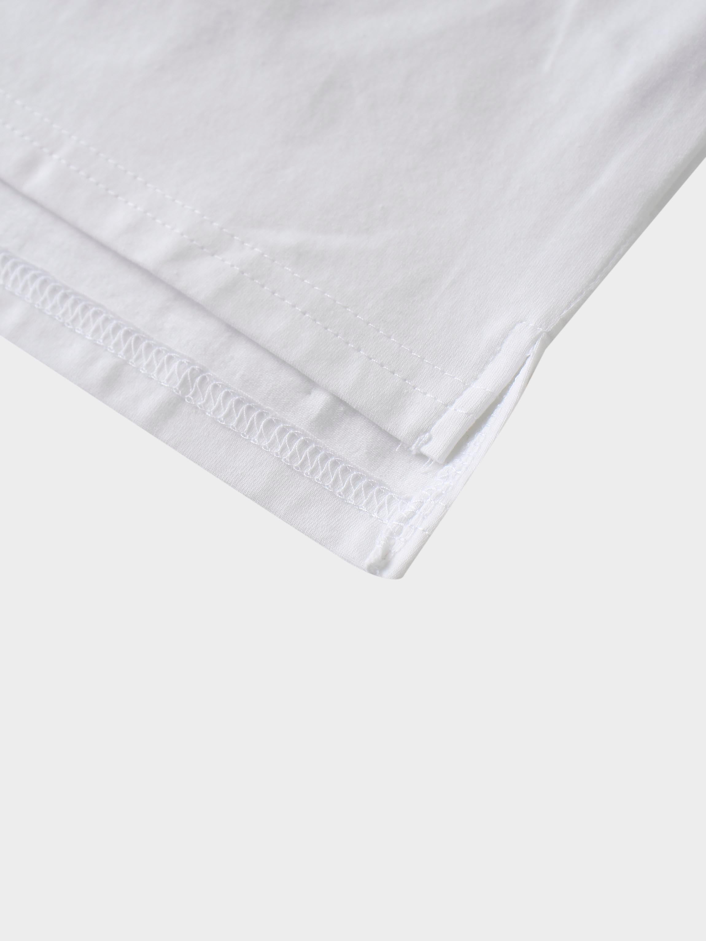 Crown Embossed T-Shirt-White