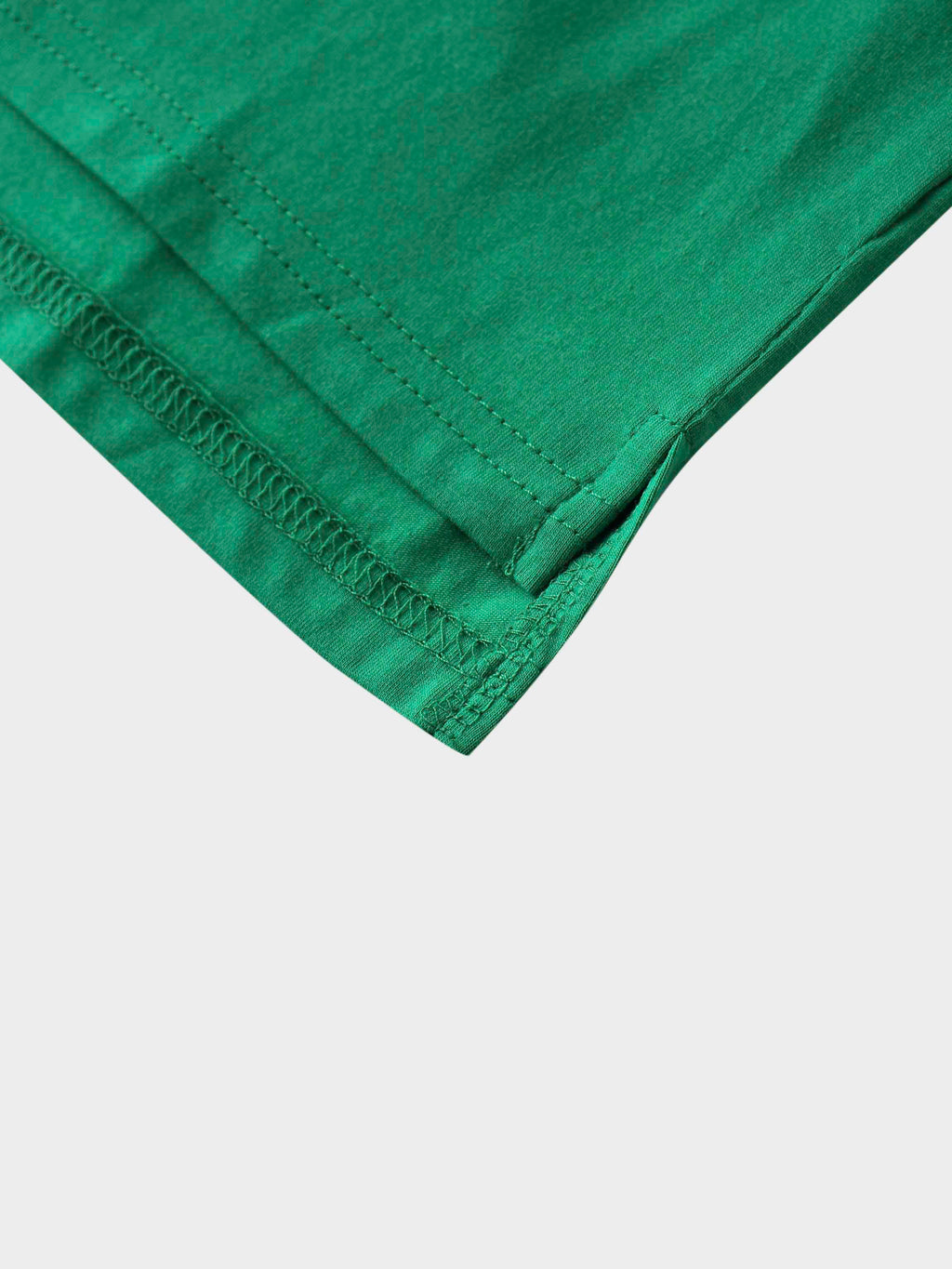 Crown Embossed T-Shirt-Kelly Green