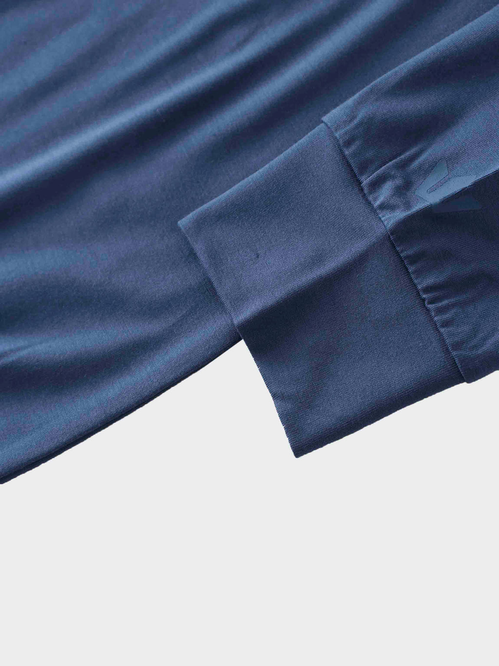 Modal Zip Up Bomber-Blue