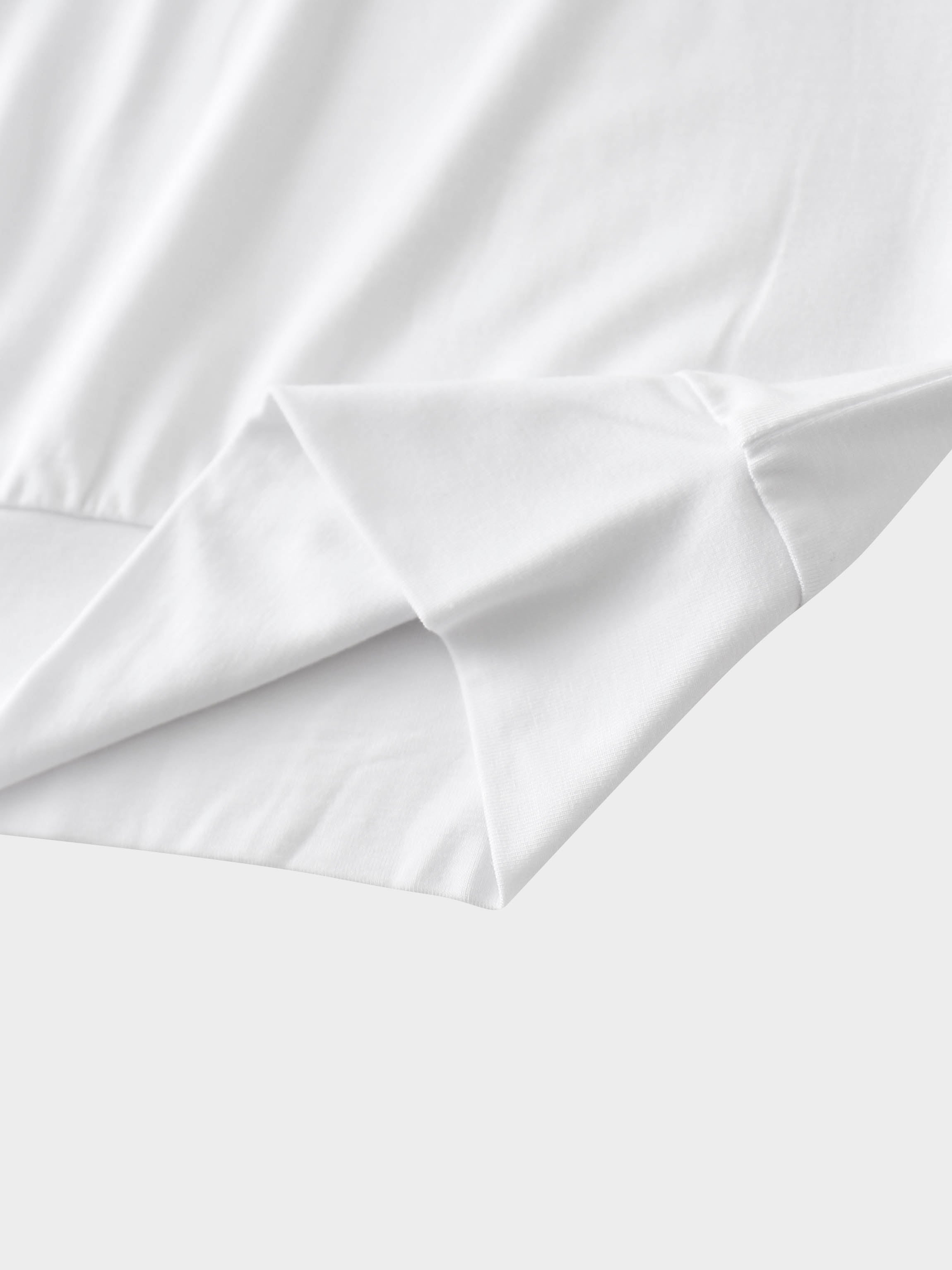 Modal Zip Up Bomber-White