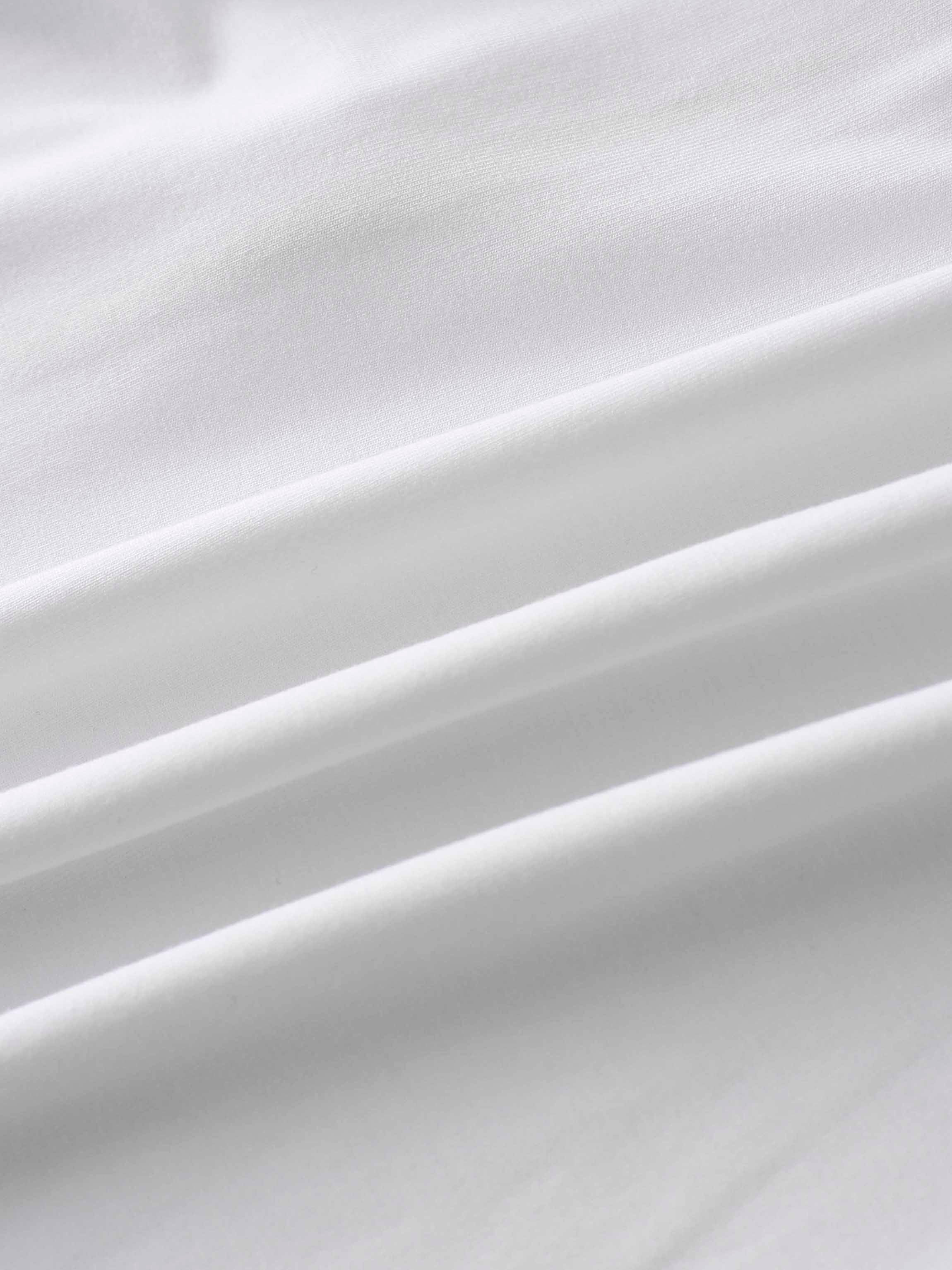 Modal Zip Up Bomber-White