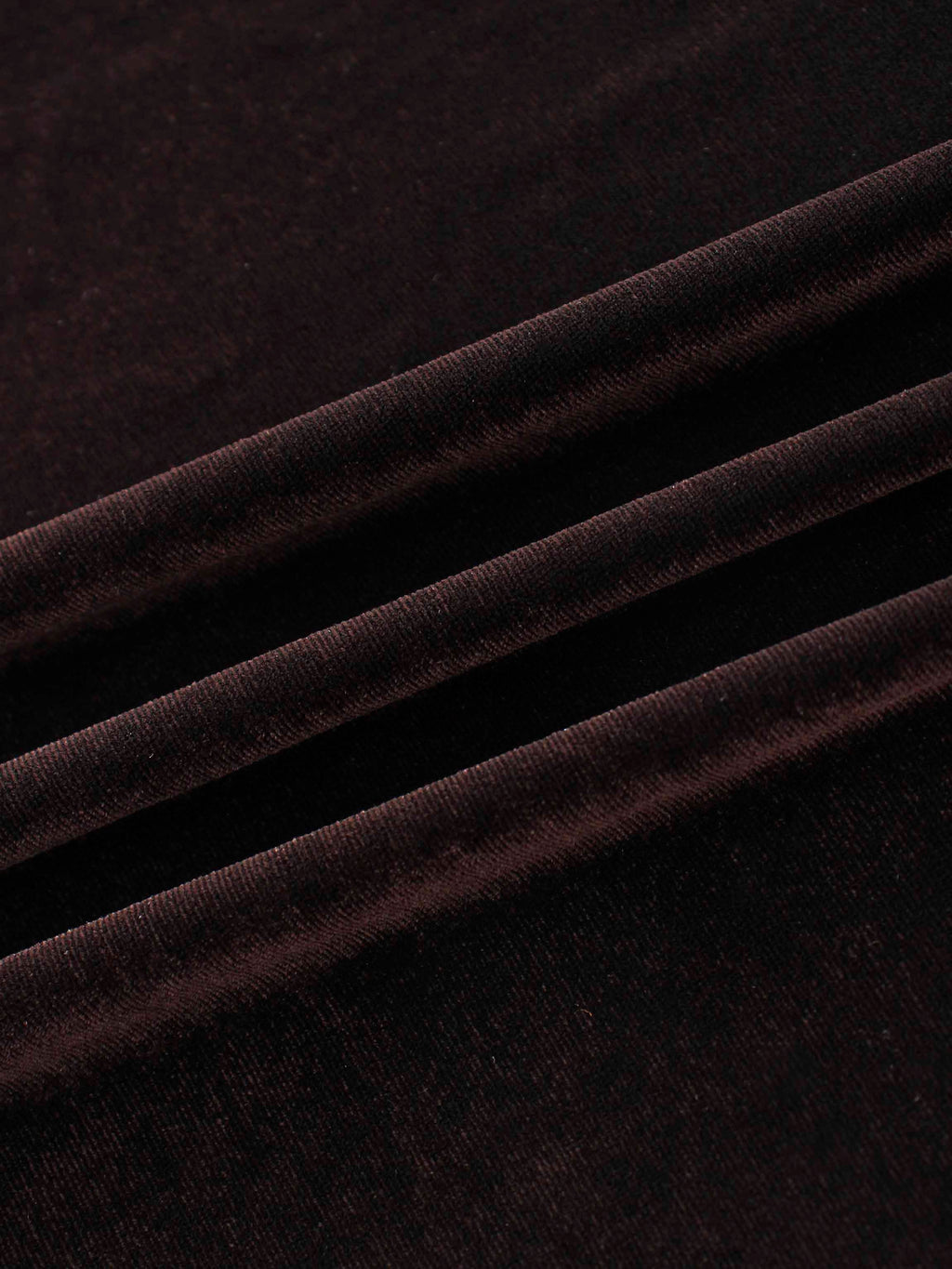 Ombre Velour Slip Dress-Brown