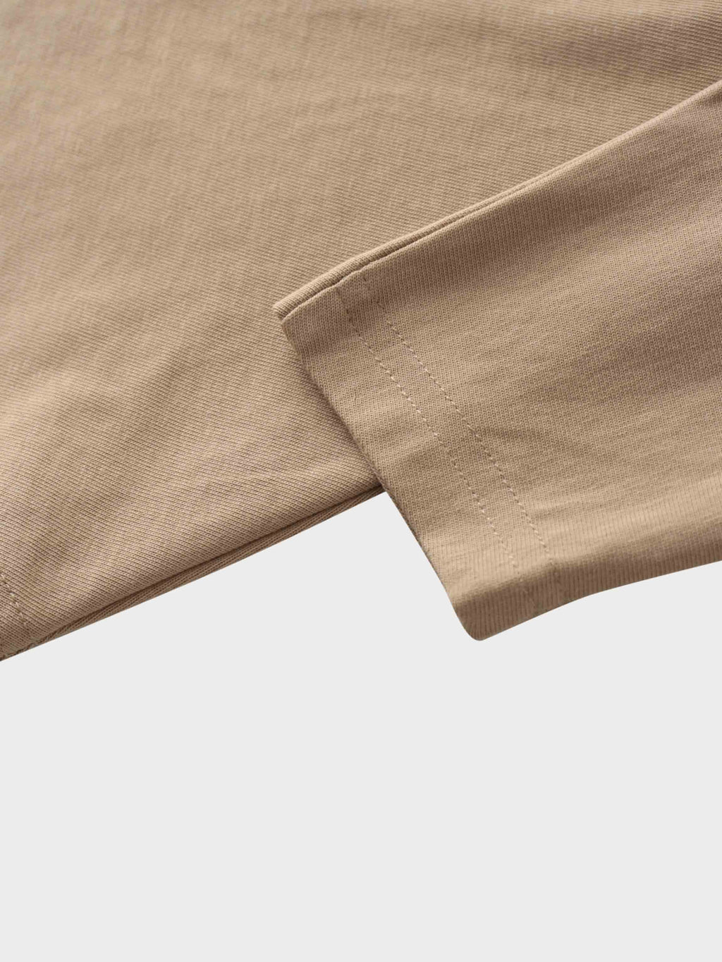 Tie Knot Tee-Tan