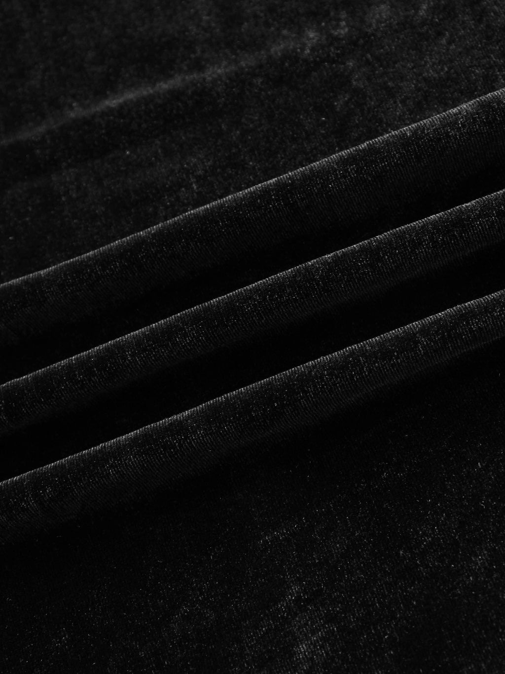 Velour Front Knot Maxi Dress-Black