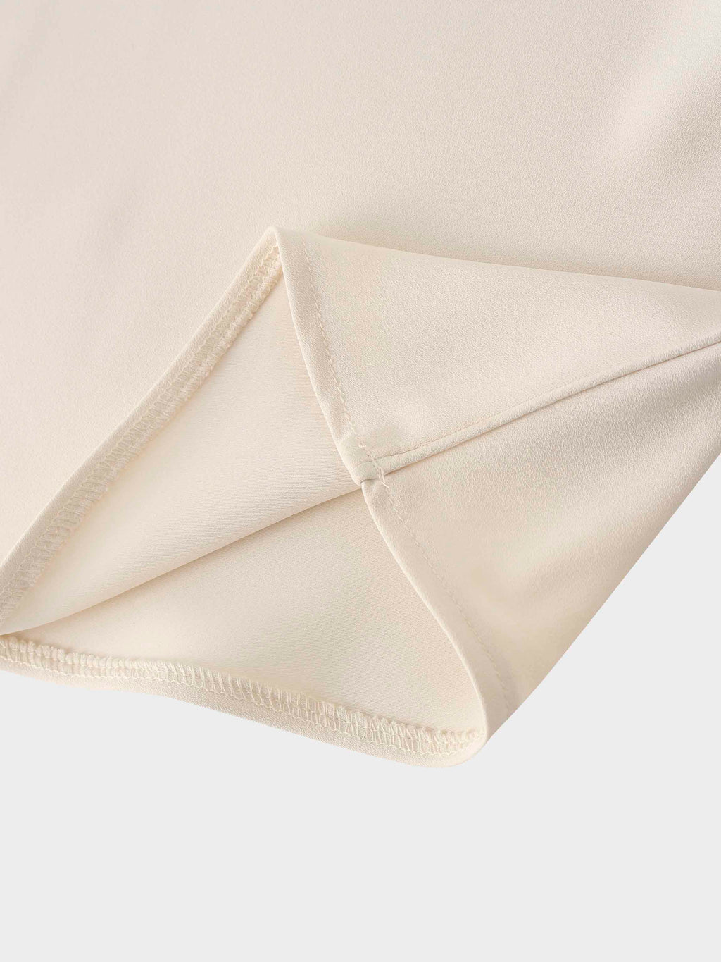 Crepe Bottom Dress-Black/Cream