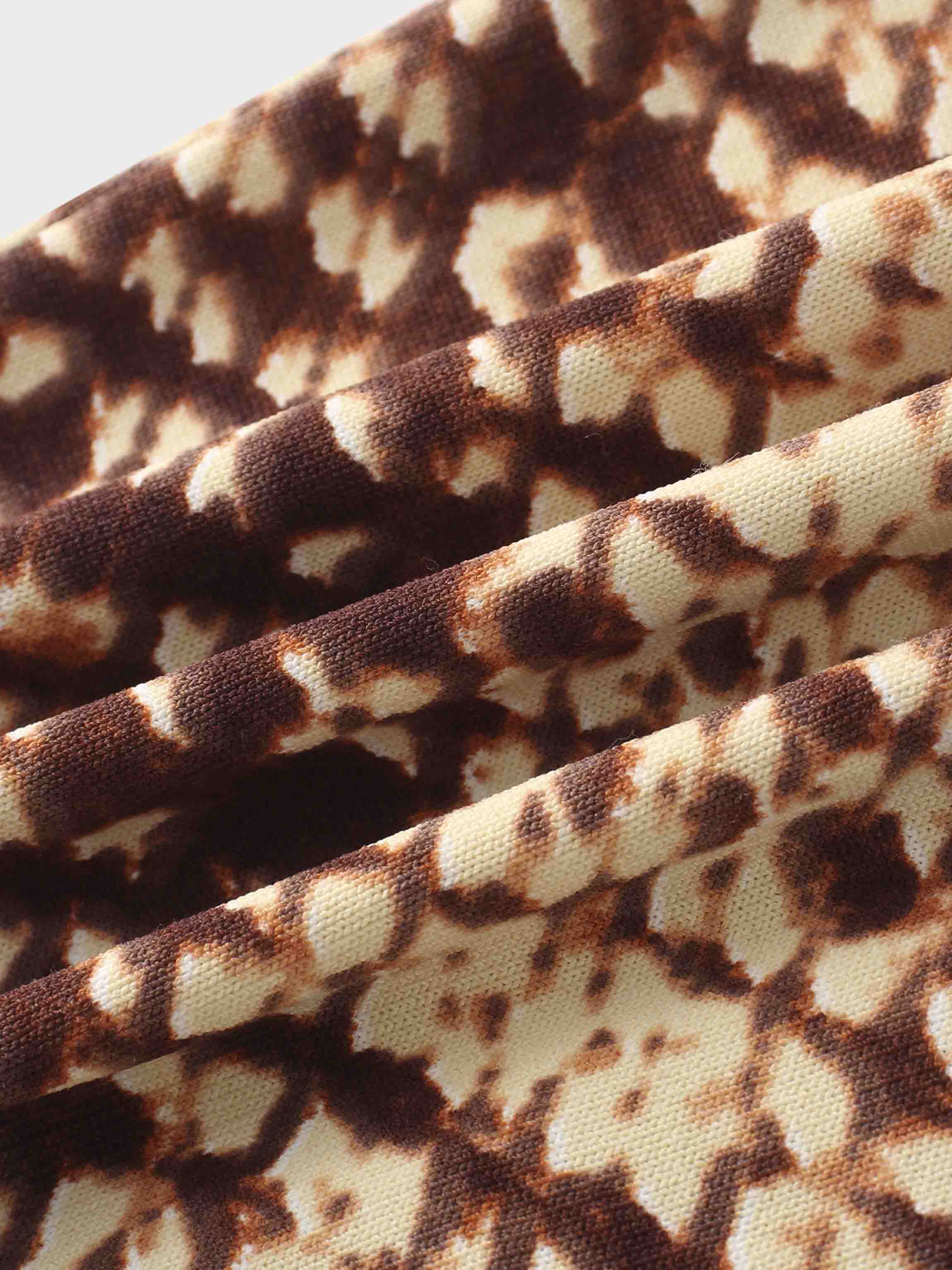 Buttoned Cardigan-Brown Speckled