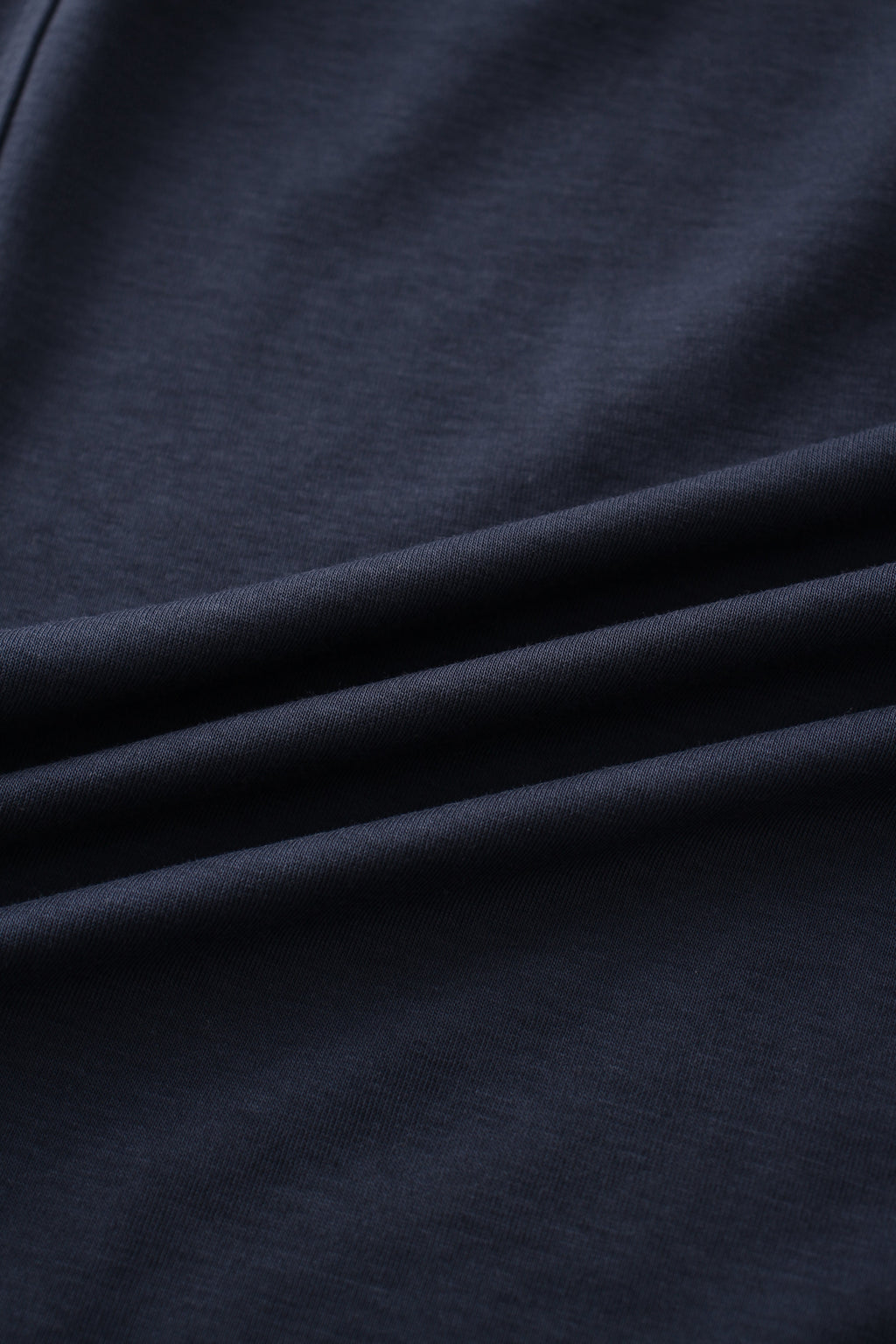 Drawstring Pocket T-Shirt Skirt-Navy