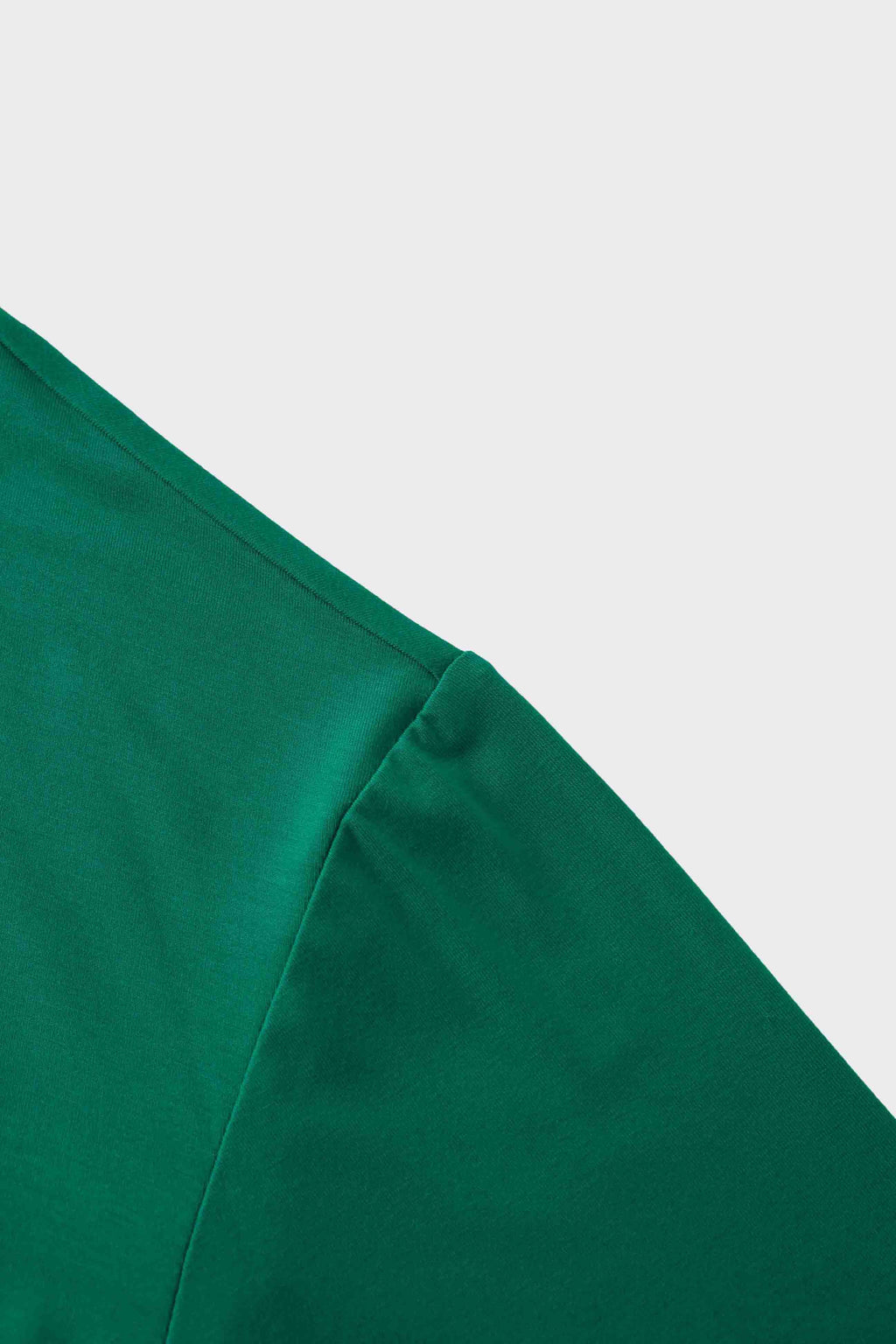 Cropped Tee-Kelly Green