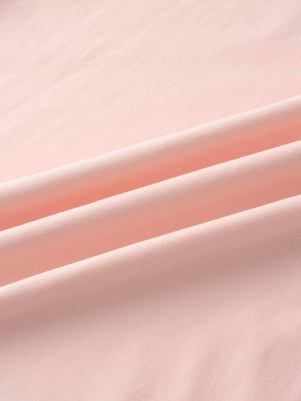 Oversized Rounded Hem T-Shirt-Perfect Pink