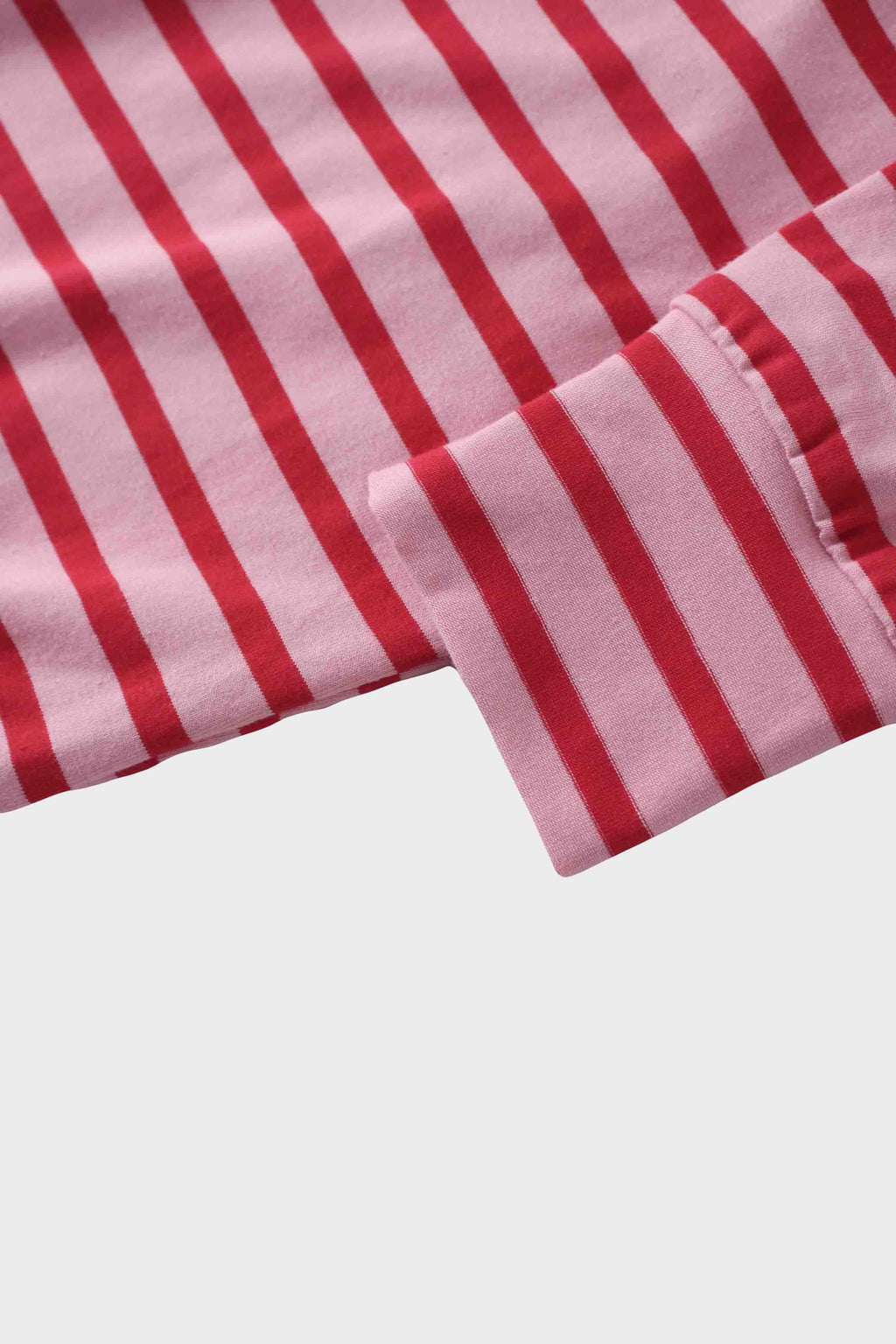 Collared Bomber Tee-Pink/Raspberry