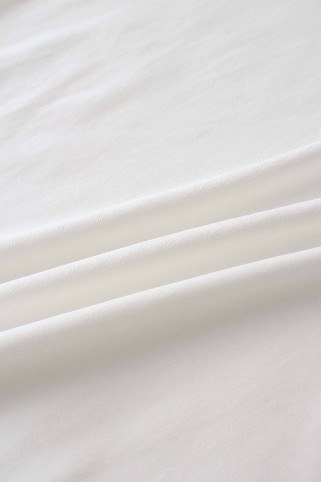 Collared Bomber Tee-White