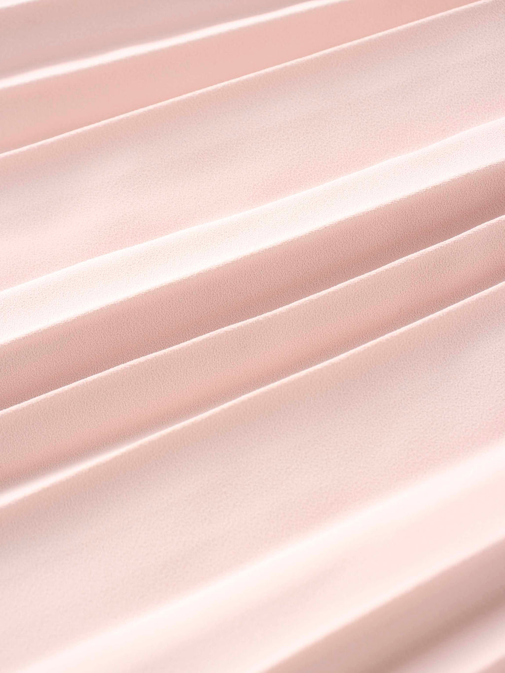 Crepe Pleated Maxi Skirt-Pink